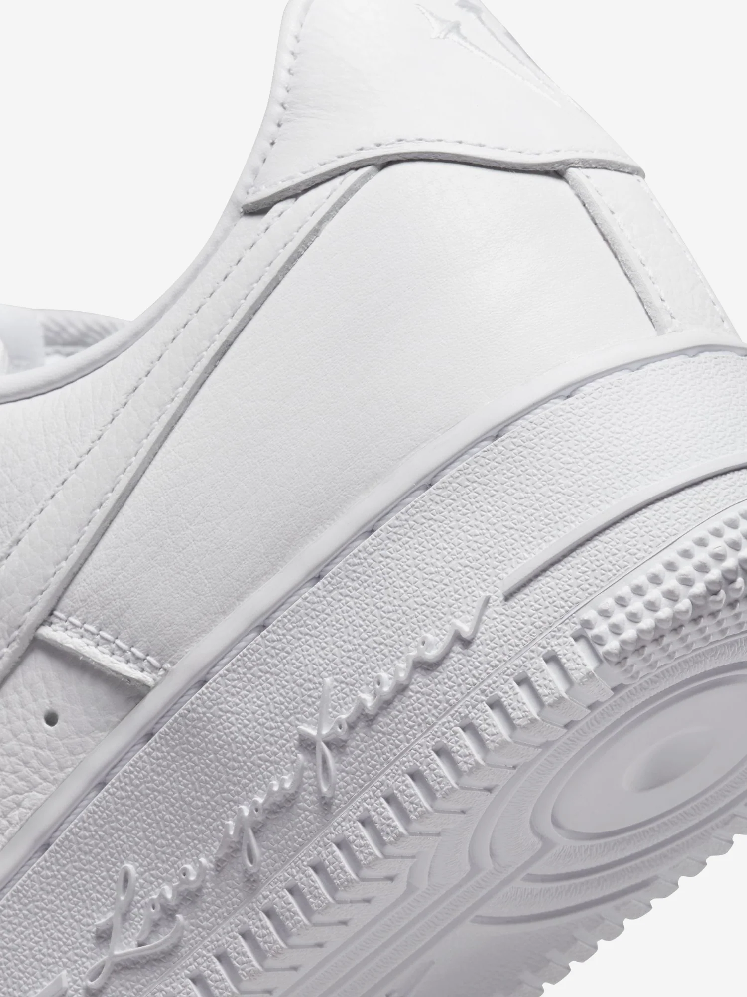 Nike Nocta Air Force 1 Low SP - White/White Cobalt - Image 8
