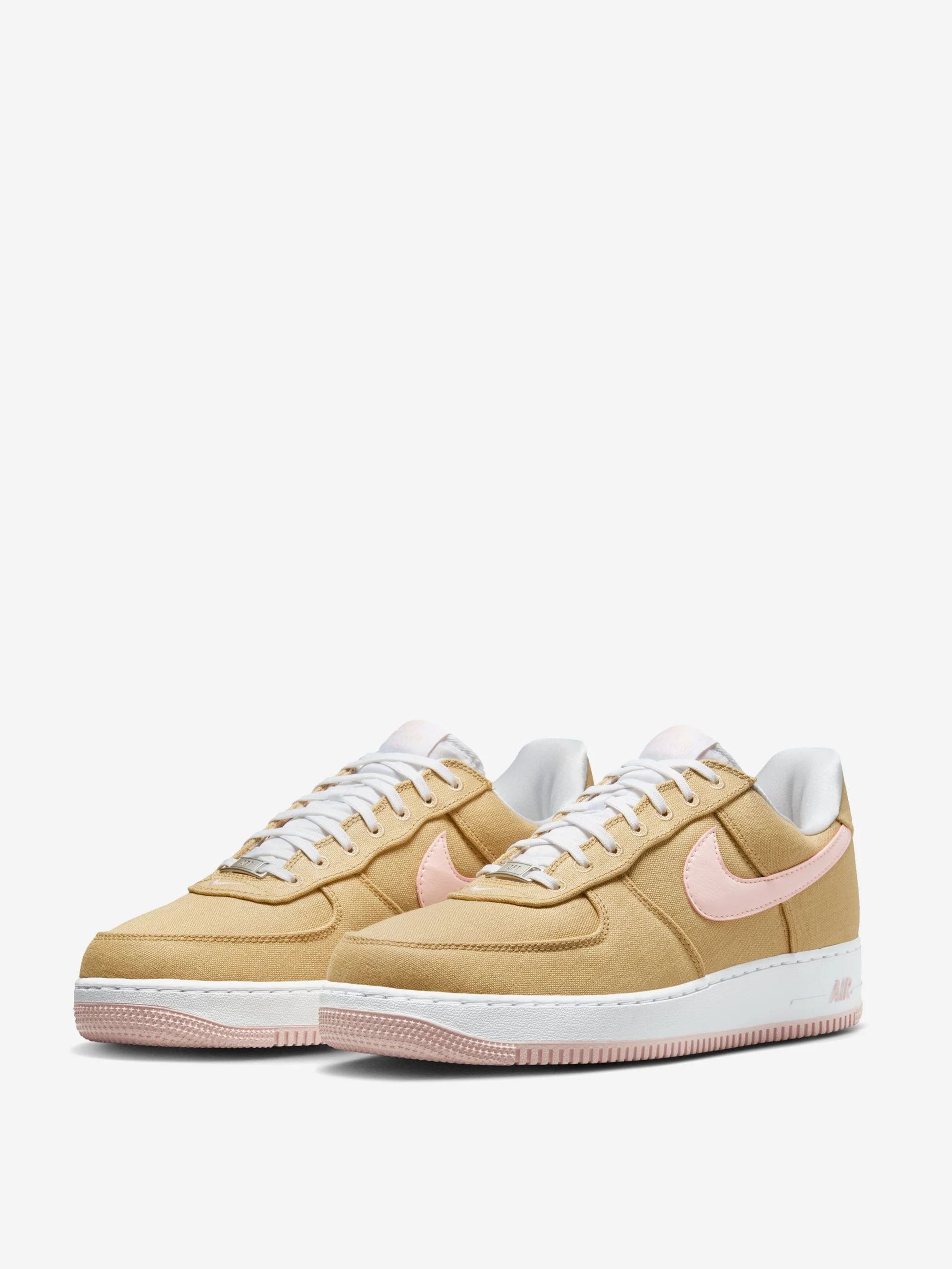 Nike Air Force 1 Retro 'Linen' - White/Atmosphere - Image 2