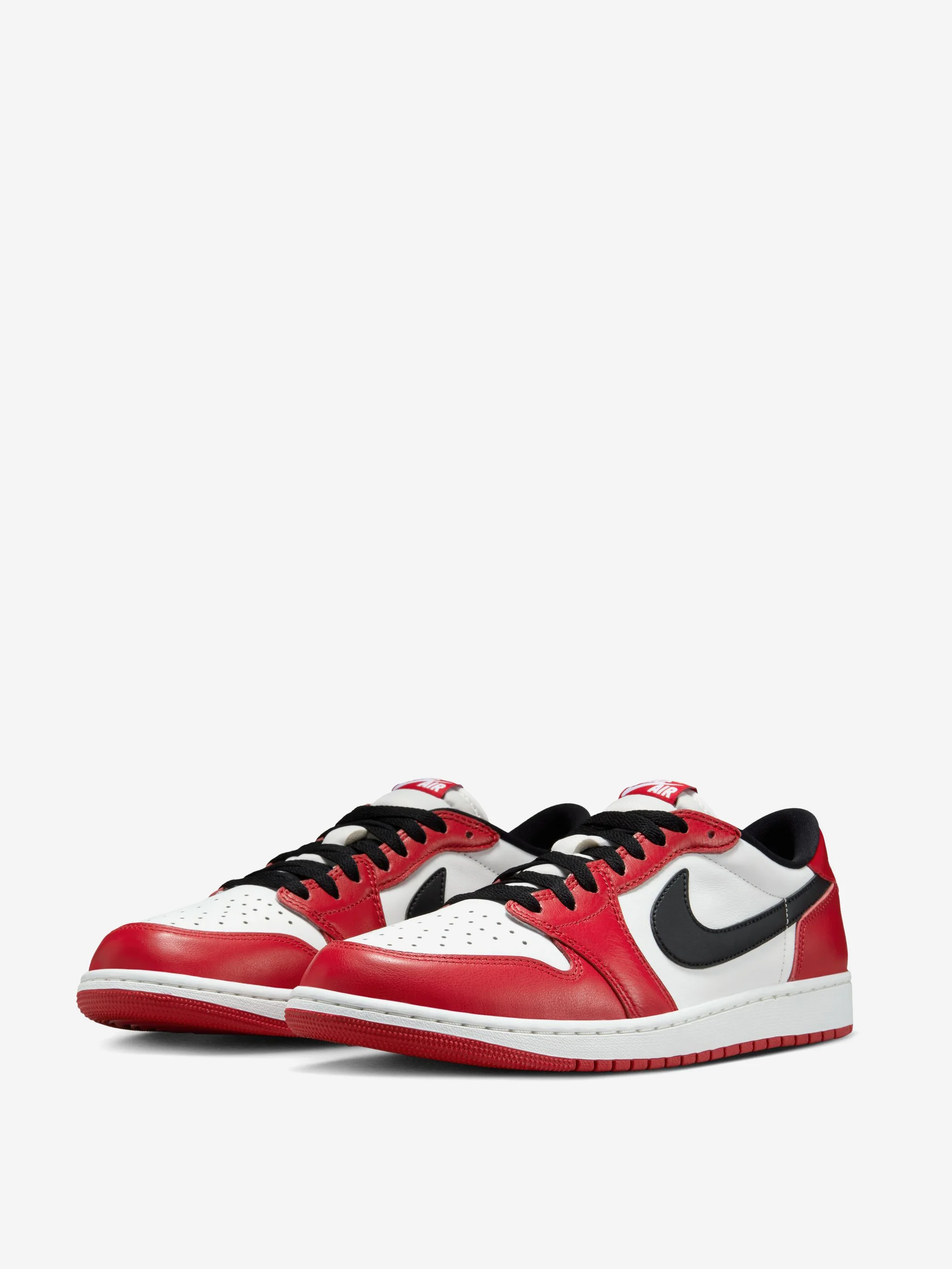 Air Jordan 1 Retro Low OG - Varsity Red/Black-Summit White - Image 2