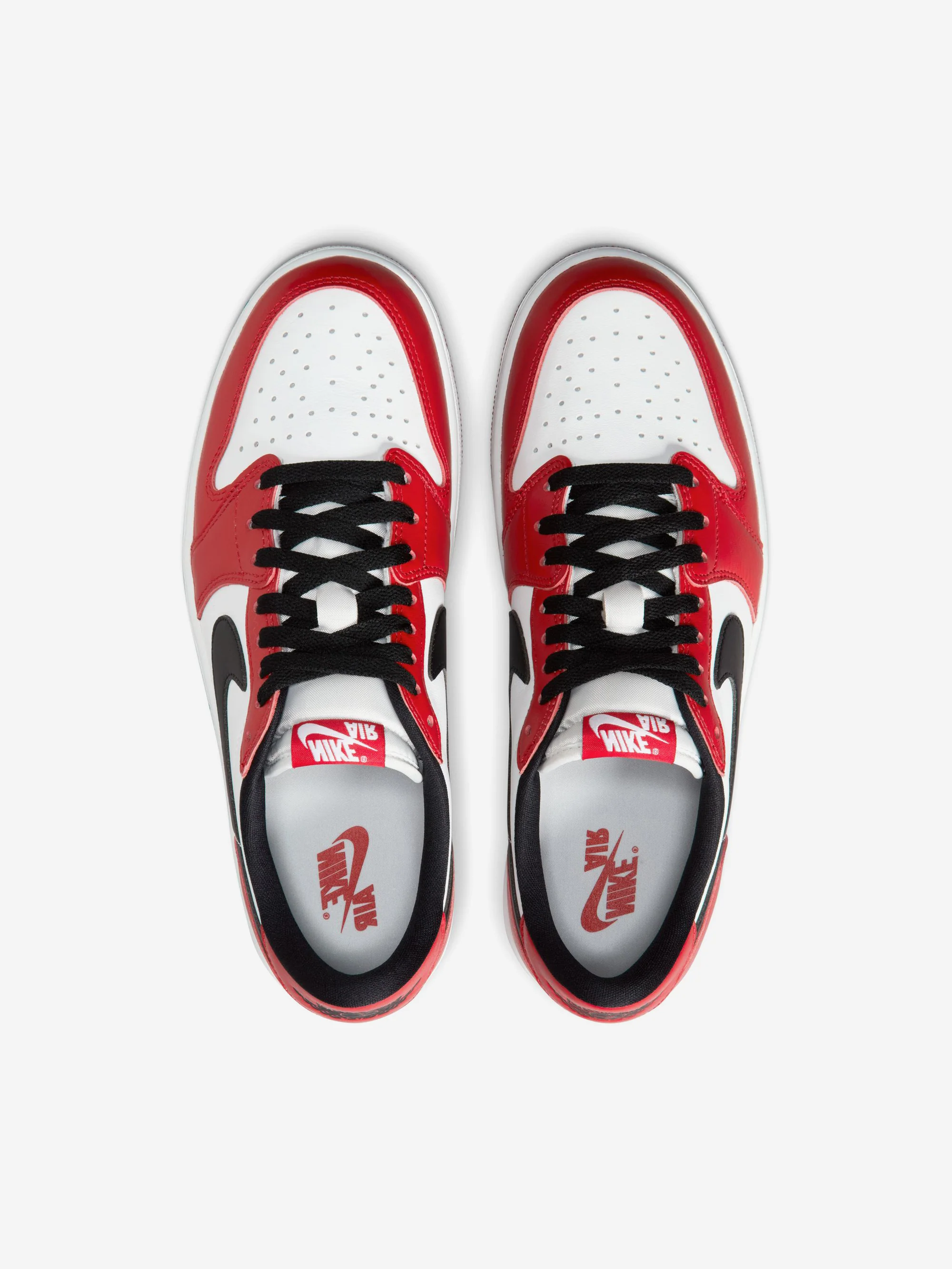 Air Jordan 1 Retro Low OG - Varsity Red/Black-Summit White - Image 5