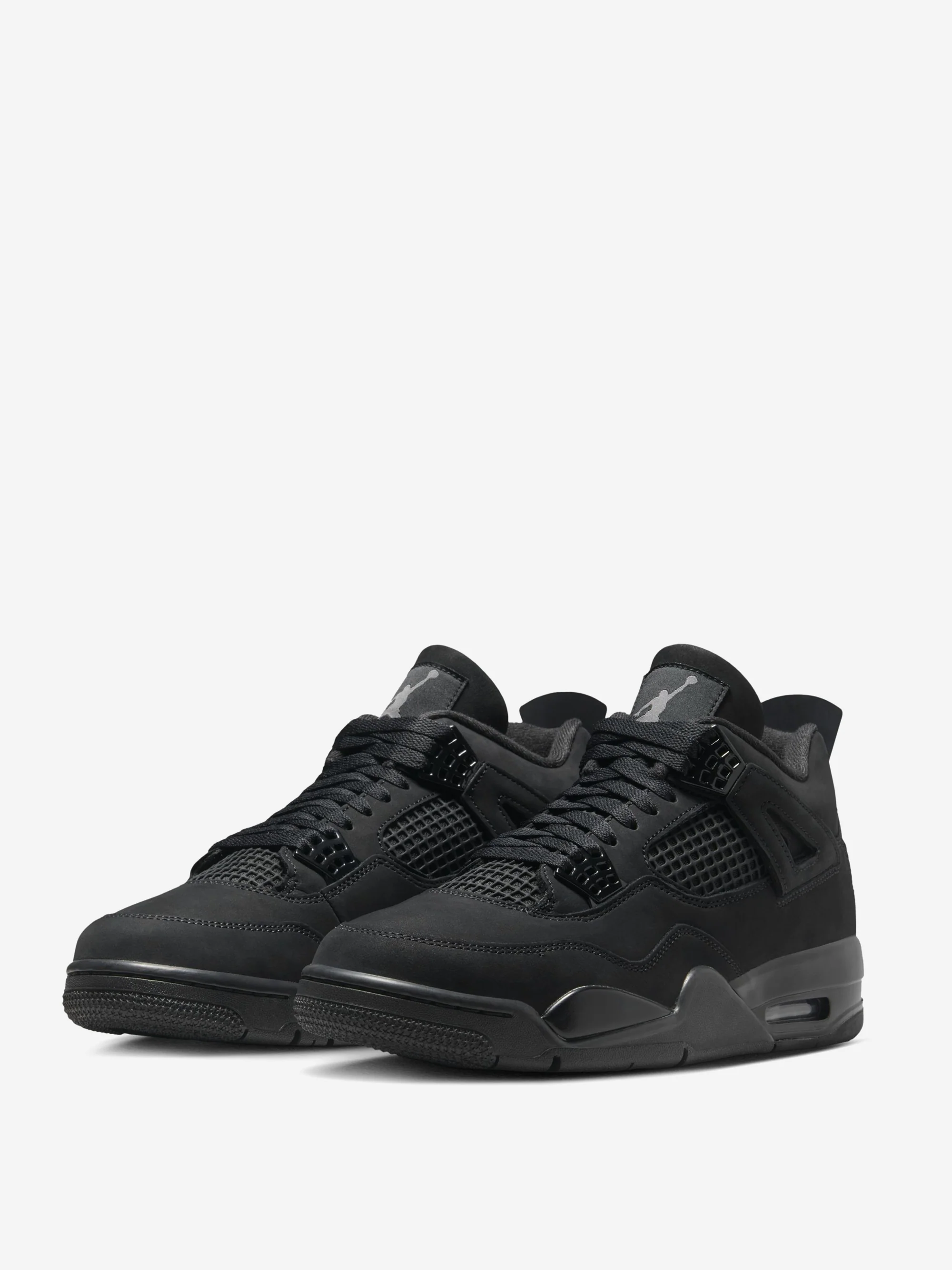 Nike Air Jordan 4 Retro 'Black Cat' - Black/Black Graphite - Image 2