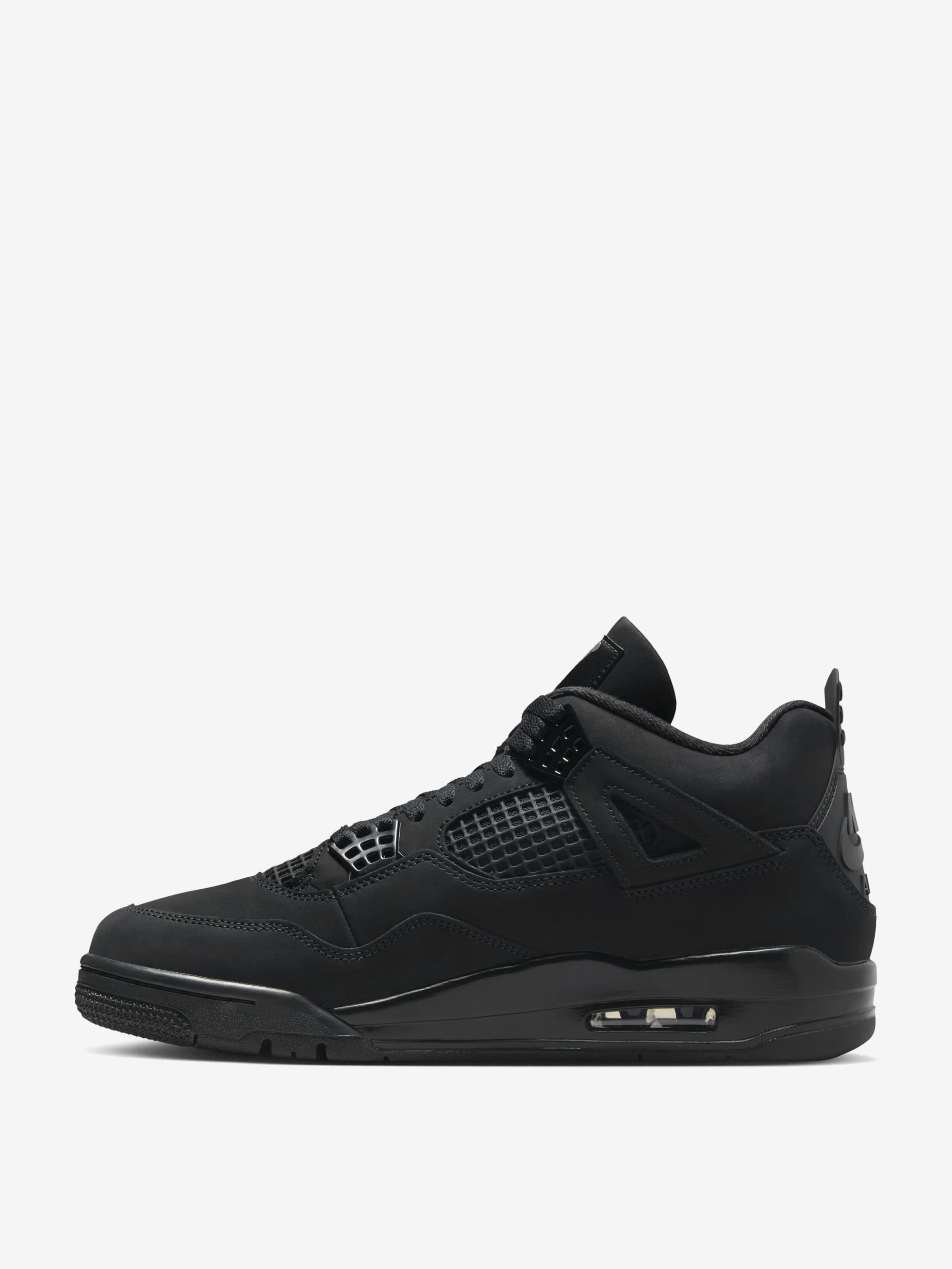 Nike Air Jordan 4 Retro 'Black Cat' - Black/Black Graphite - Image 5