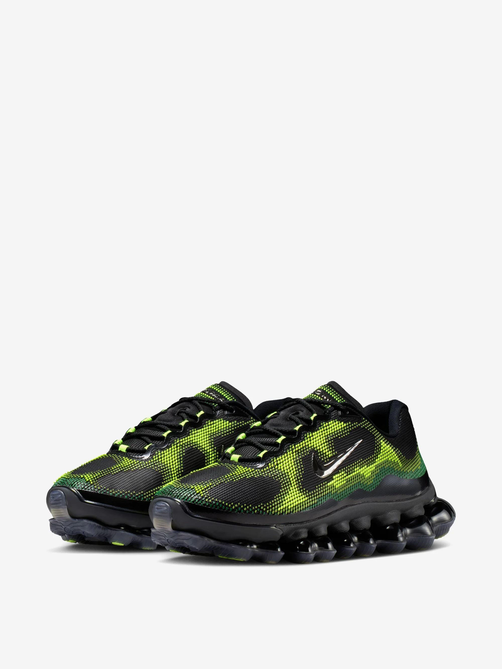 Nike Air Liquid Max  - Black/Chrome-Green Apple-Volt-Radiant Green-Clear - Image 2