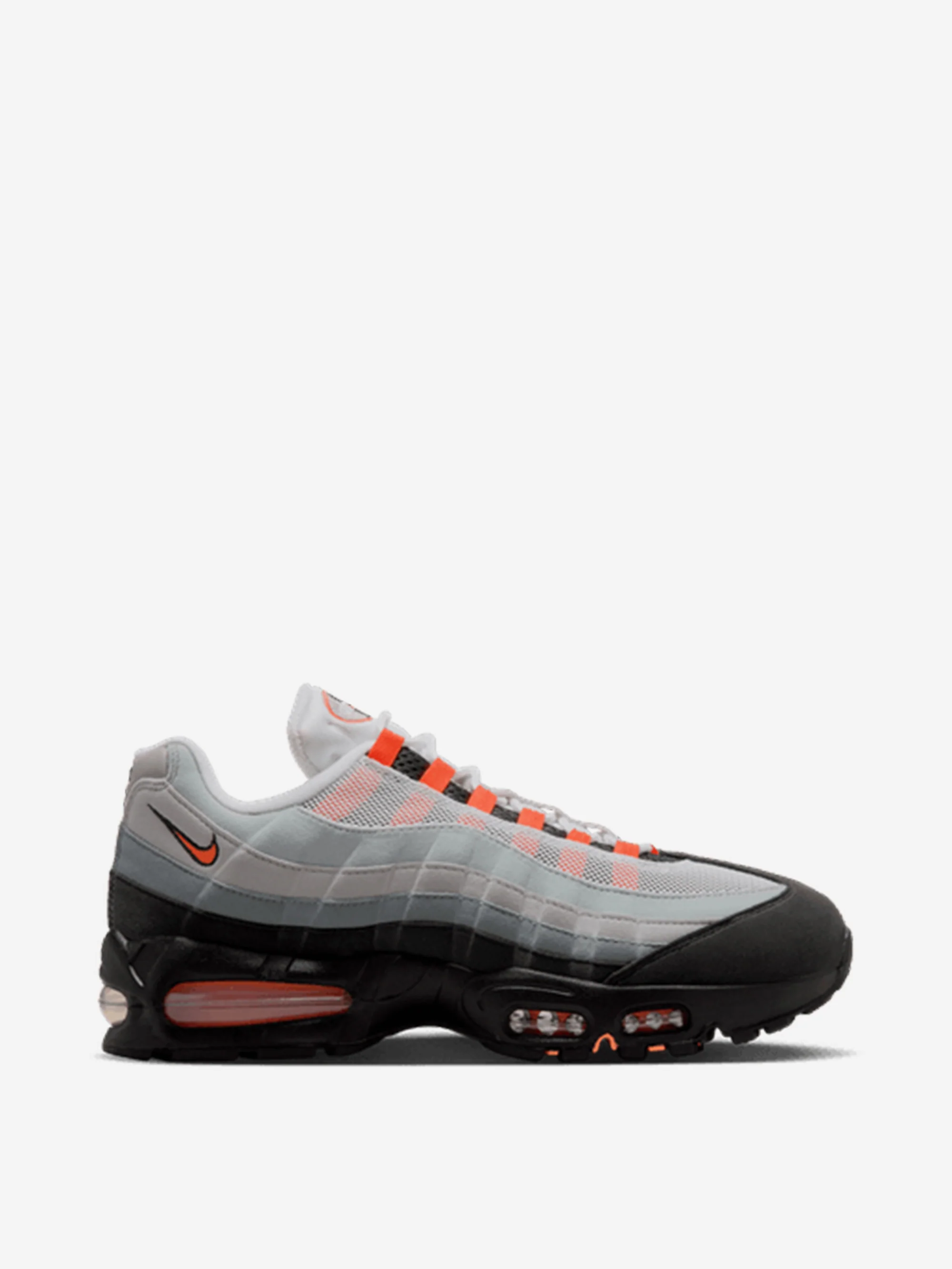 Nike Air Max 95 Big Bubble - Black/Bright Mandarin-Cool Grey-White