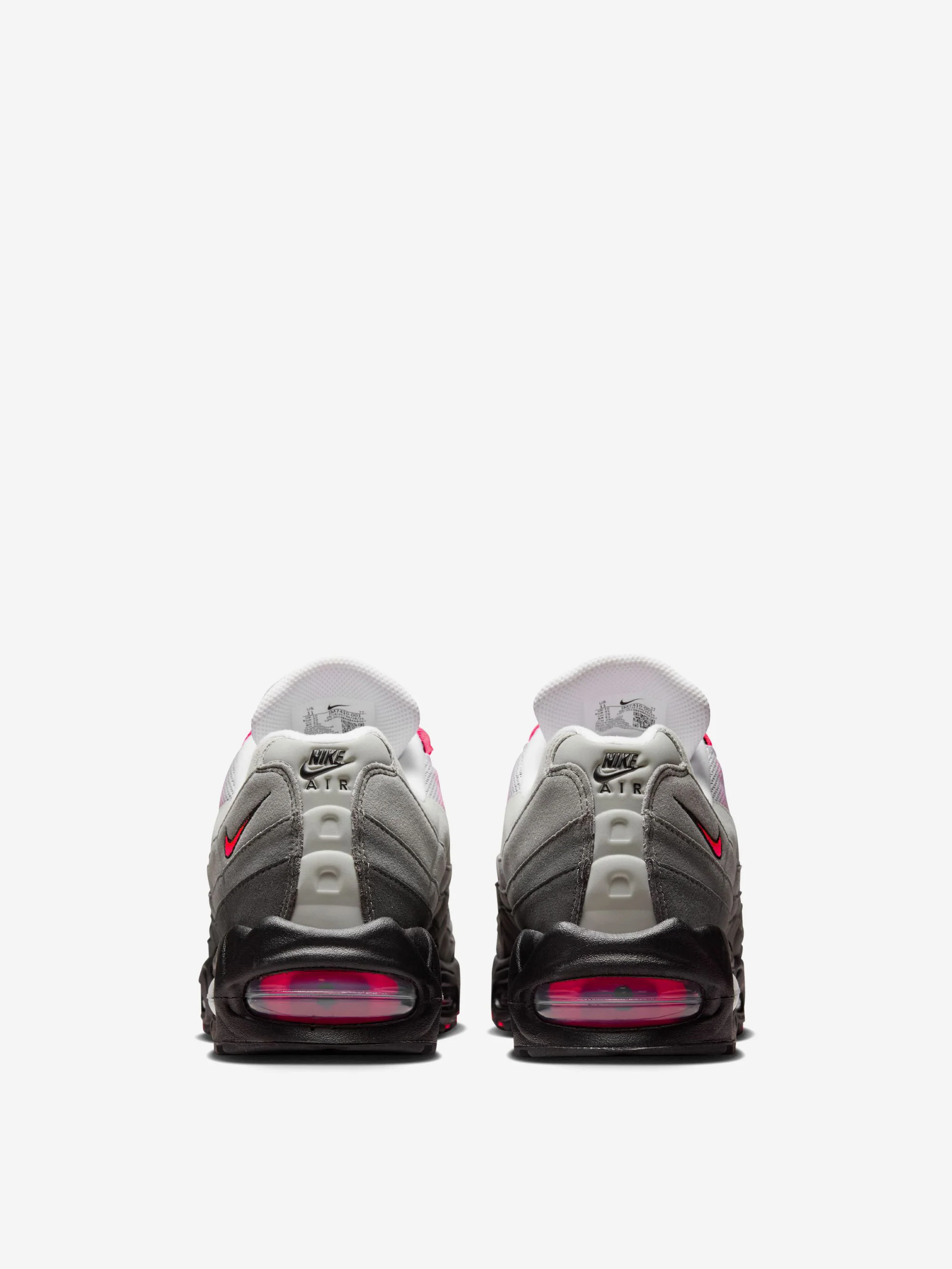 Nike Air Max 95 Big Bubble - Black/Solar Red-Medium Ash-Dk Pewter-Dust-Granite - Image 4