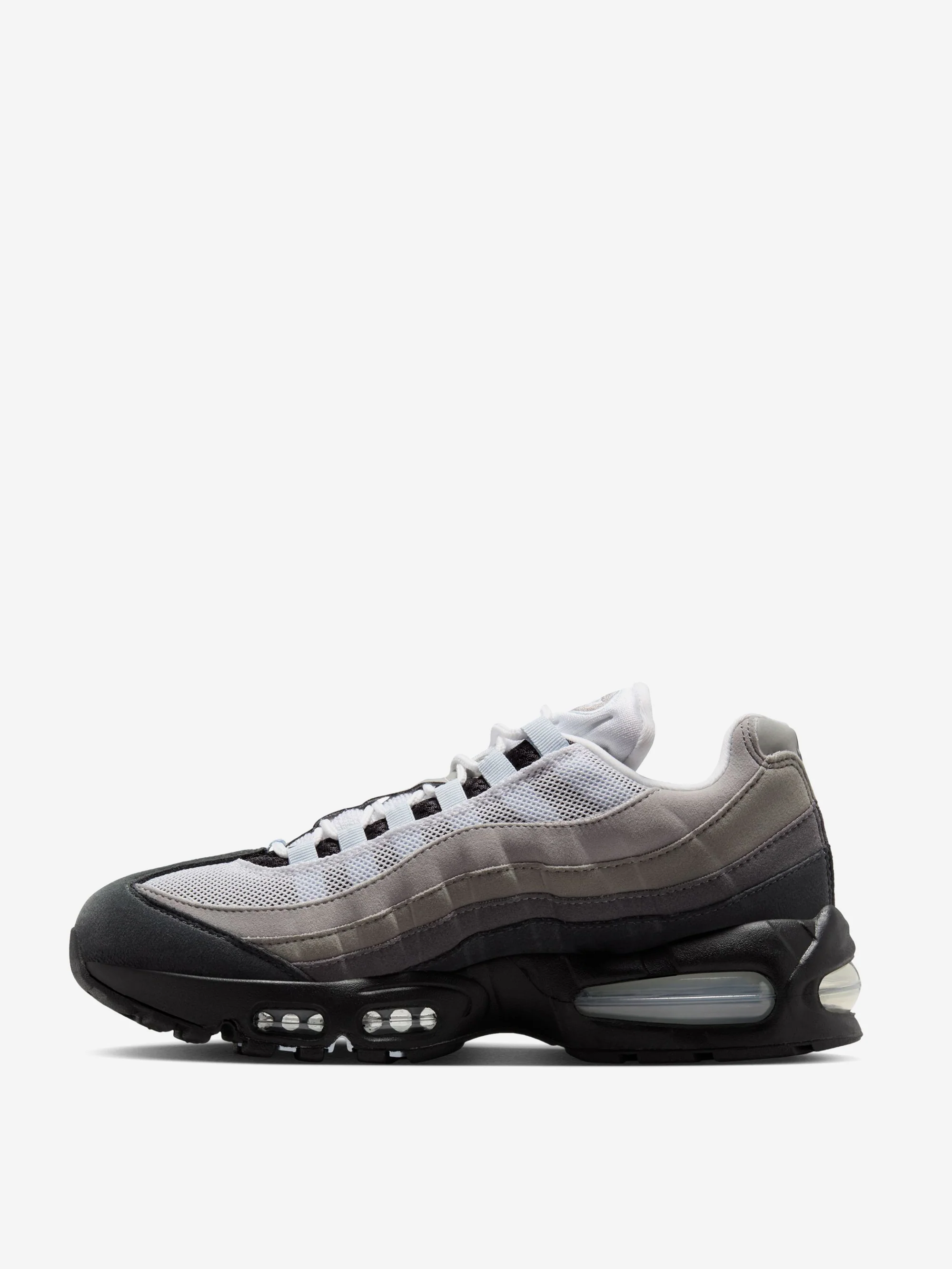 Nike Air Max 95 Big Bubble W - Black/Blue Tint-White-Med Grey-Anthracite-LT Graphite - Image 3