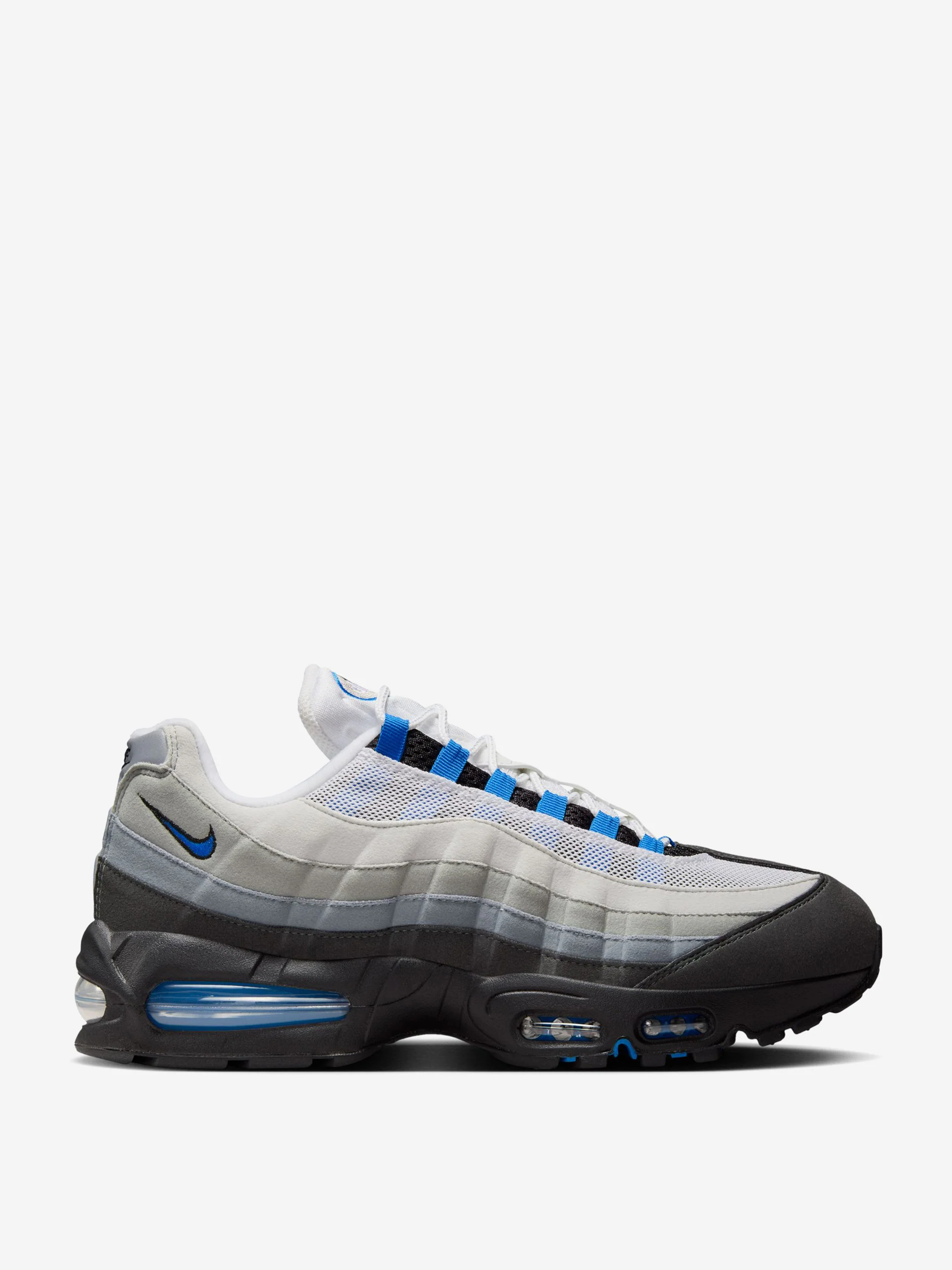 Nike Air Max 95 Big Bubble - White/Blue Spark-Neutral Grey-Medium Grey