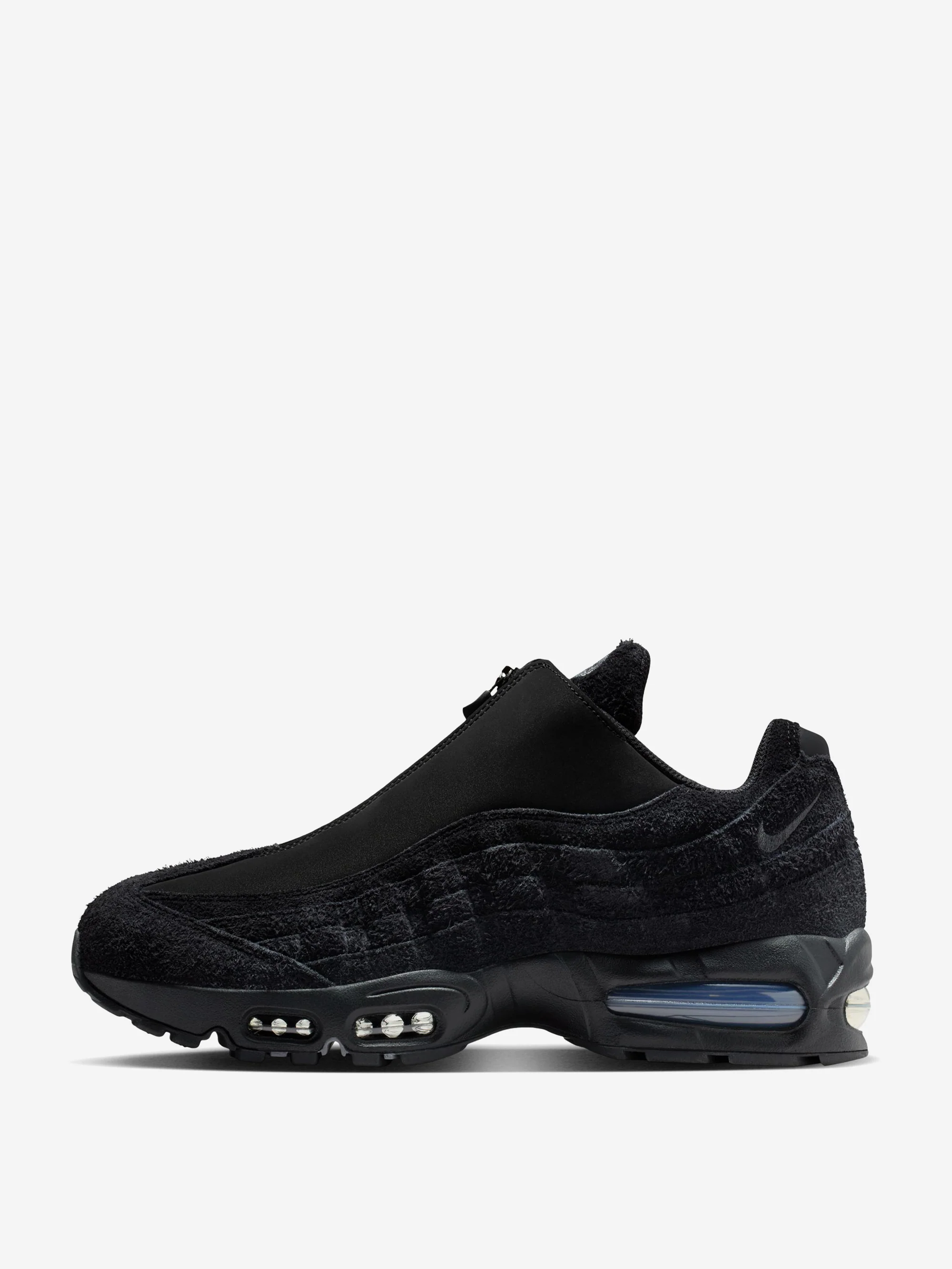 Nike Air Max 95 Big Bubble Zip SP - Black/Anthracite-Mtlc Cool Grey-White - Image 3