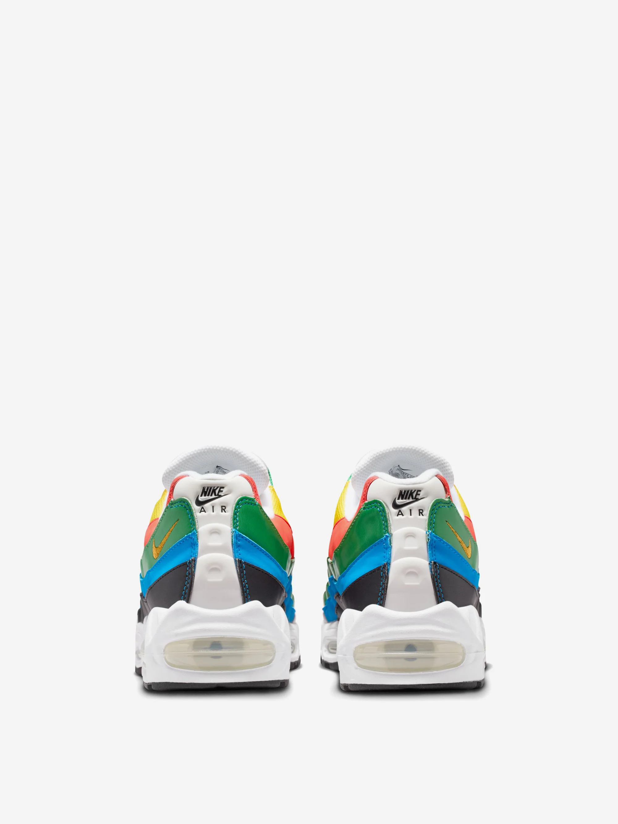 Nike Air Max 95 'Olympics' - White/Metallic Gold/Chile Red/Photo Blue/Classic Green - Image 4