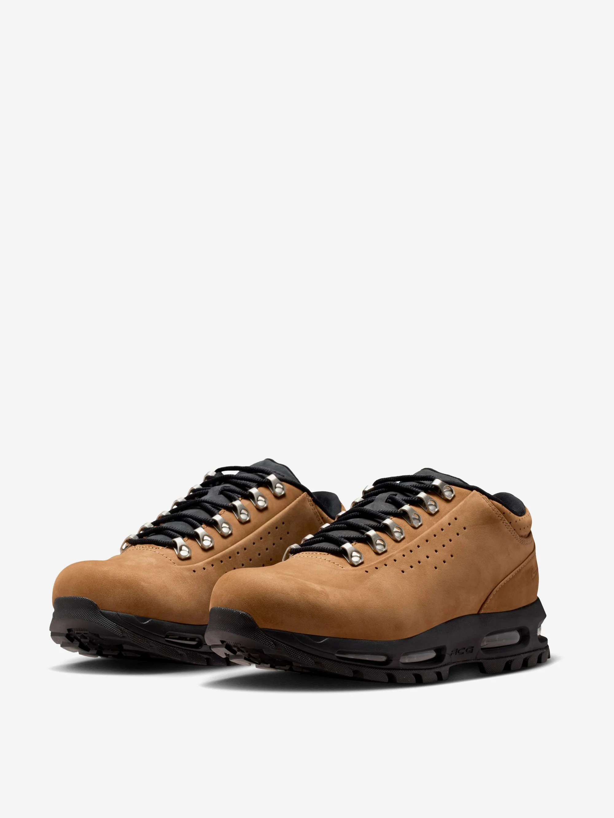 Nike Air Max Goadome Low SP - Taupe/University Red-Black - Image 2
