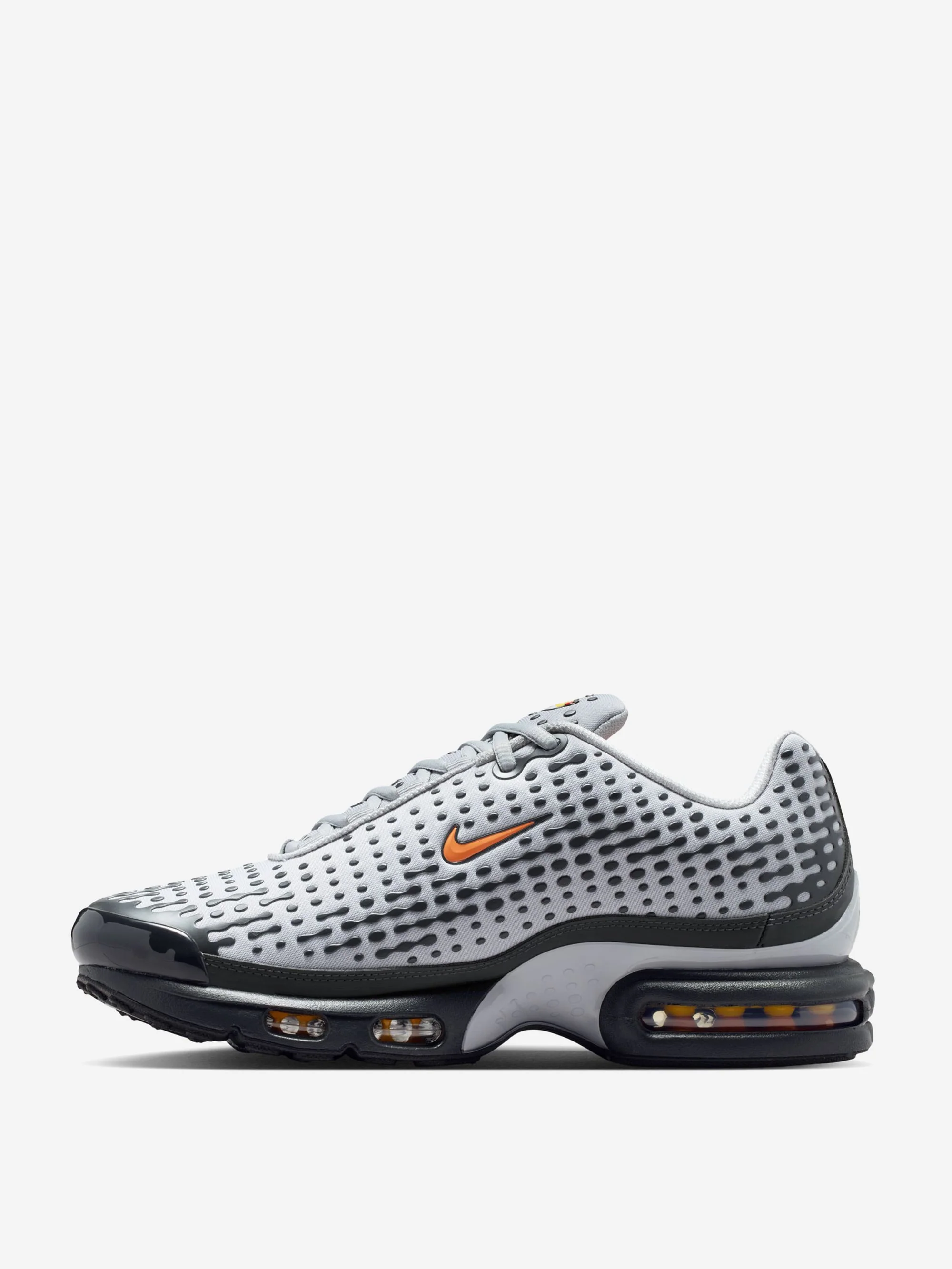 Nike Air Max Plus VII - Lt Smoke Grey/Hot Curry-Dk Smoke Grey - Image 3