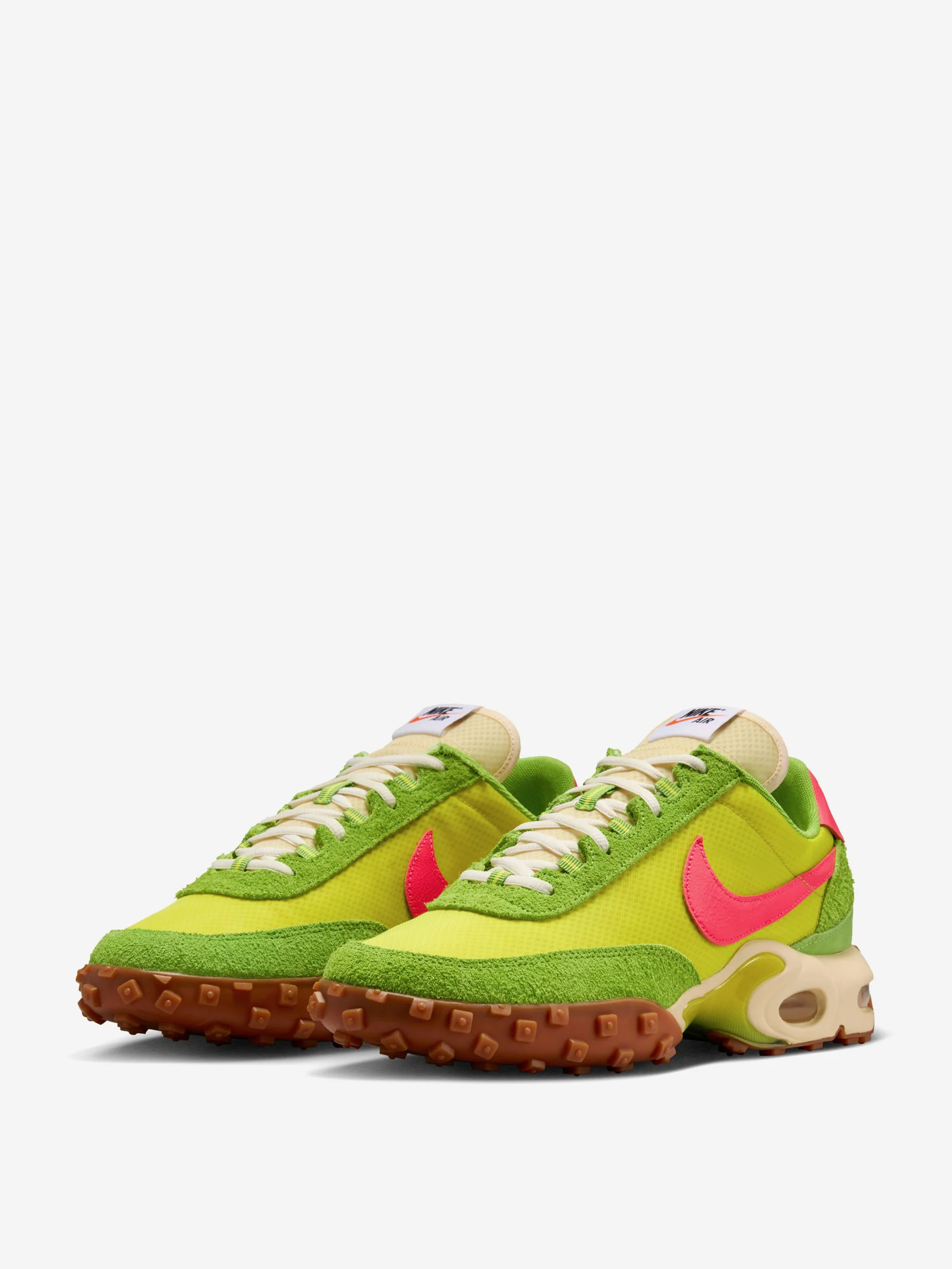 Nike Air Max Waffle SP 2 - Electro Lime/Flash Crimson - Image 2