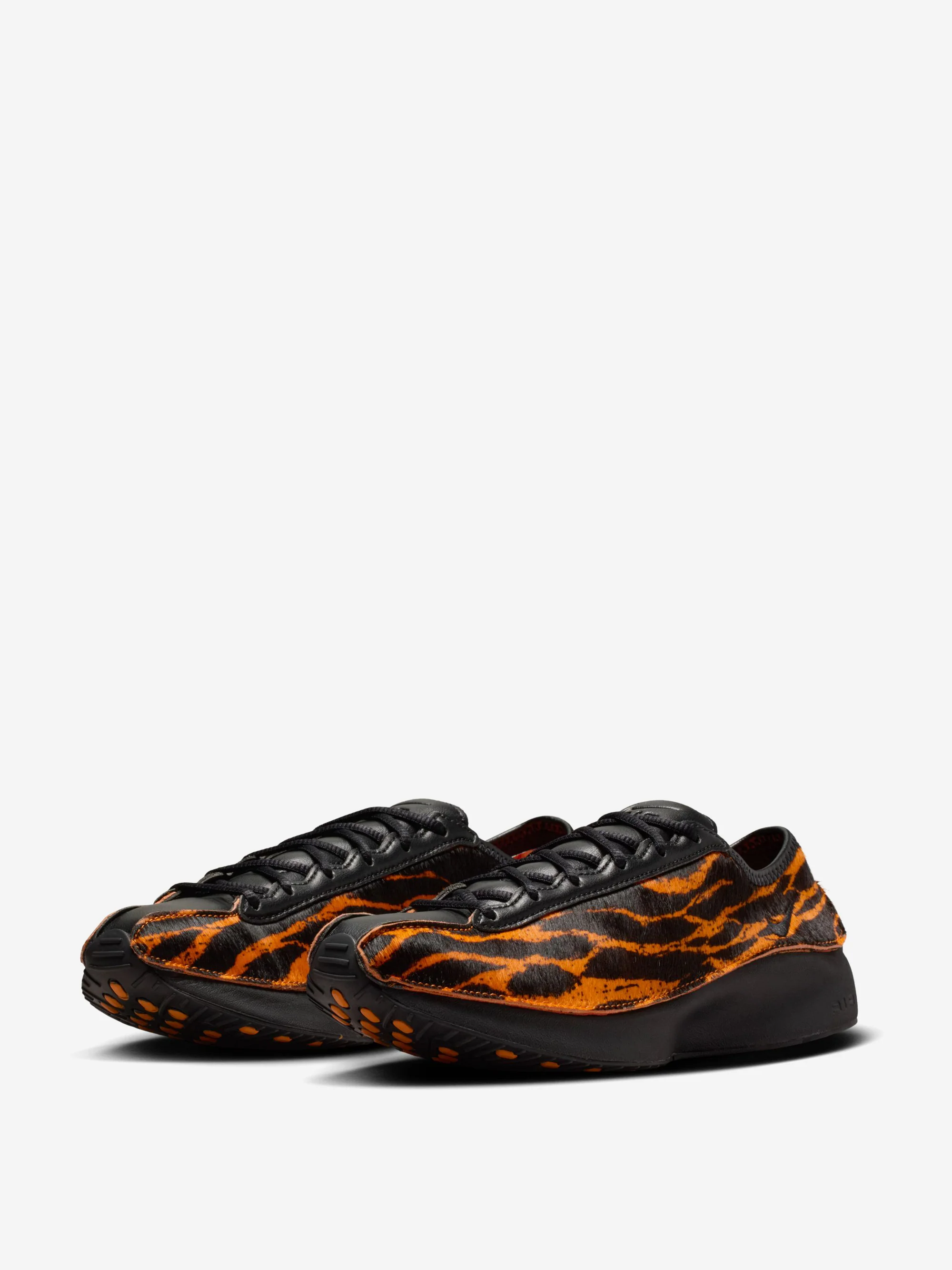 Nike Air Superfly LX Pony Hair Leather - Alpha Orange/Black - Image 2