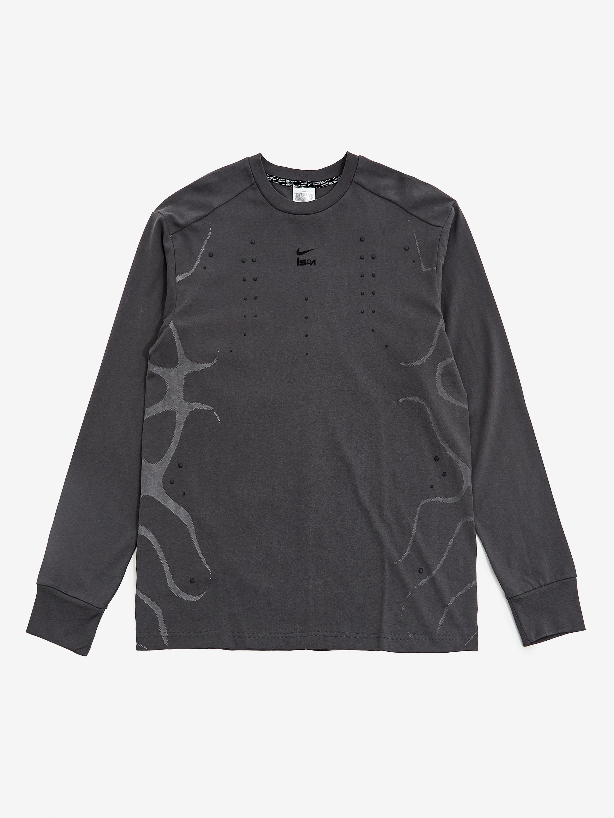 Nike ISPA Protect Sense LS Tee – Iron Grey