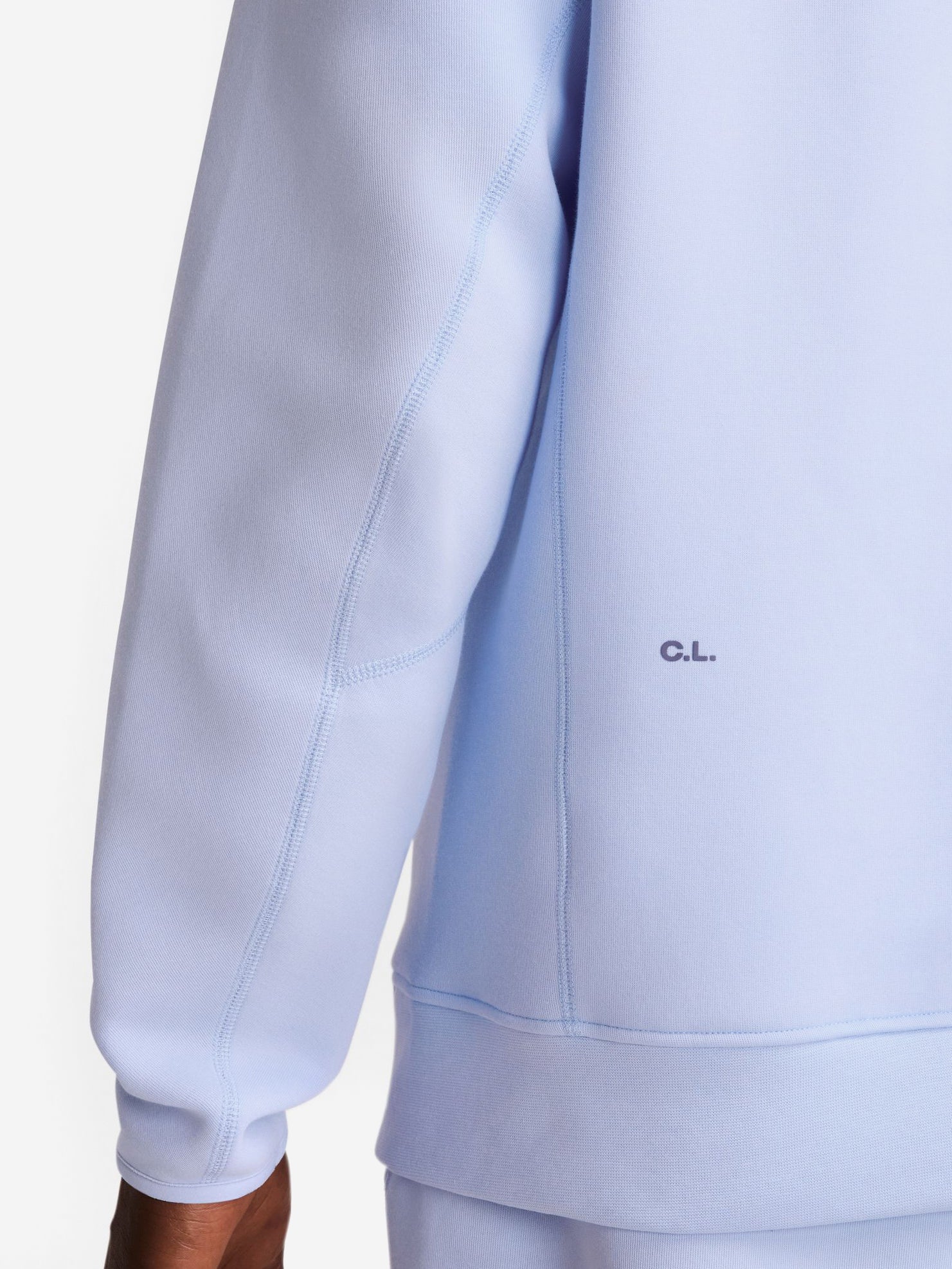 Nike Nocta Tech Fleece Crew - Palest Purple/Daybreak - Image 4