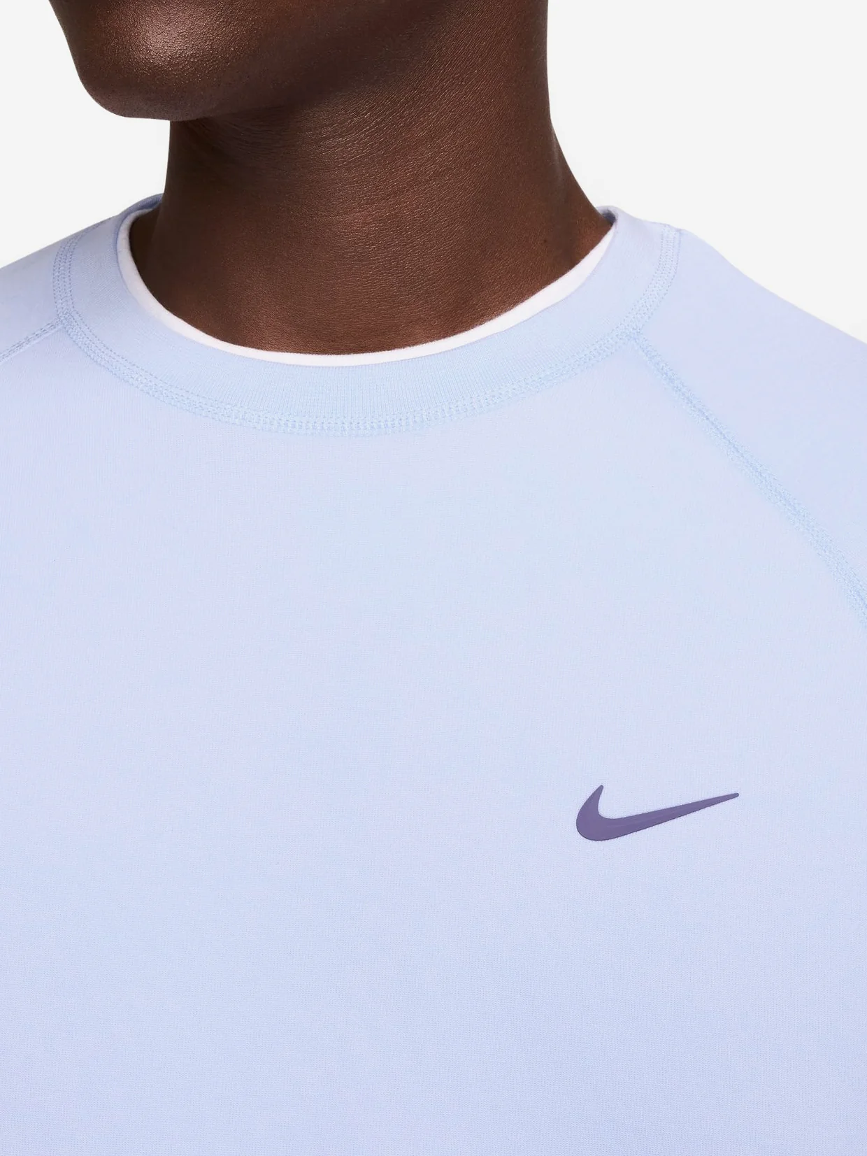 Nike Nocta Tech Fleece Crew - Palest Purple/Daybreak - Image 5