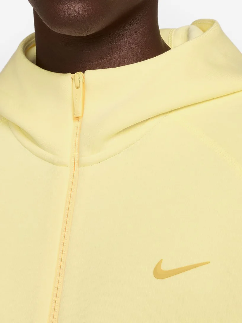 Nike Nocta Tech Fleece Hoodie - Citron Tint/Vivid Sulfur - Image 3