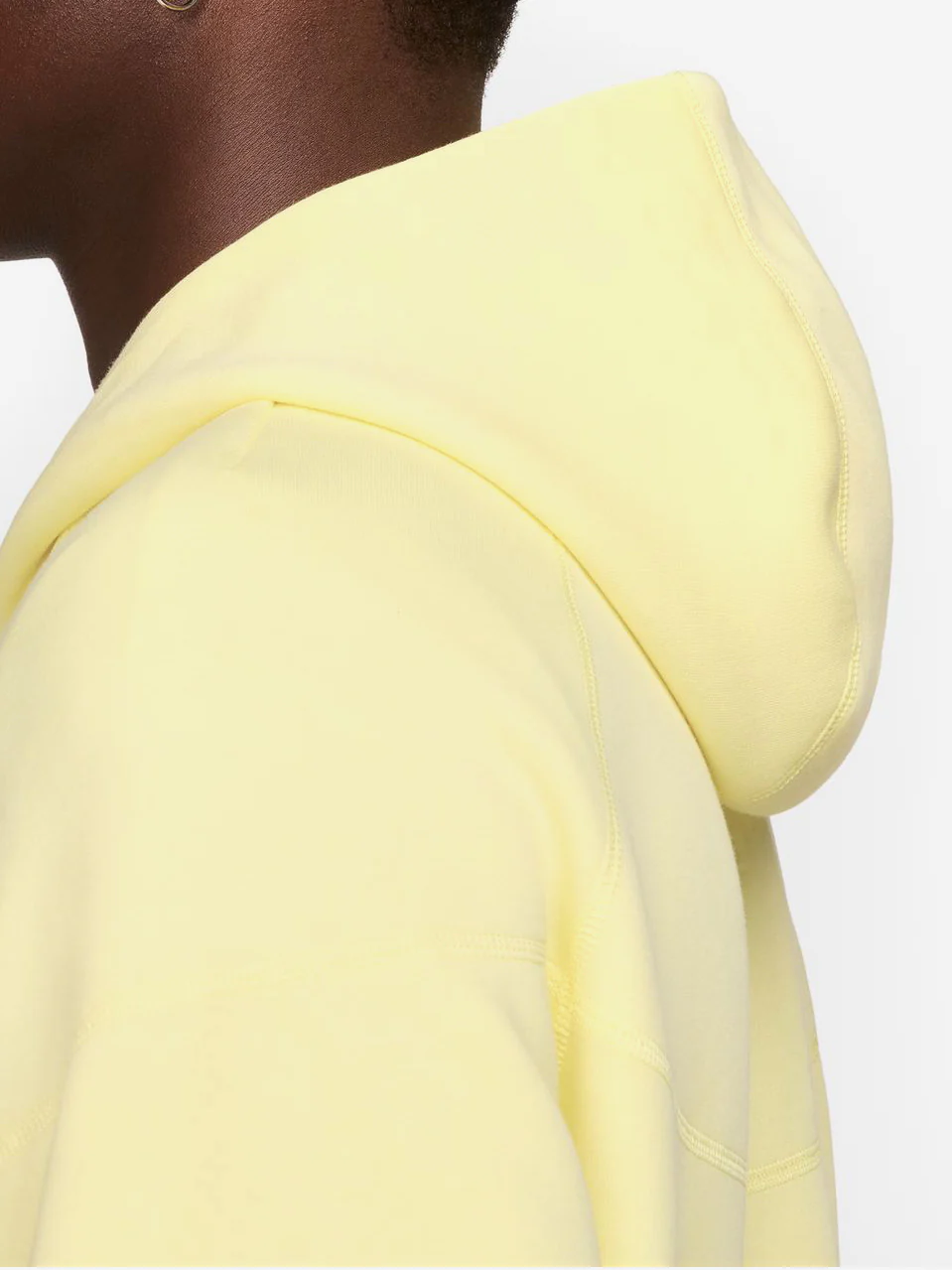 Nike Nocta Tech Fleece Hoodie - Citron Tint/Vivid Sulfur - Image 5