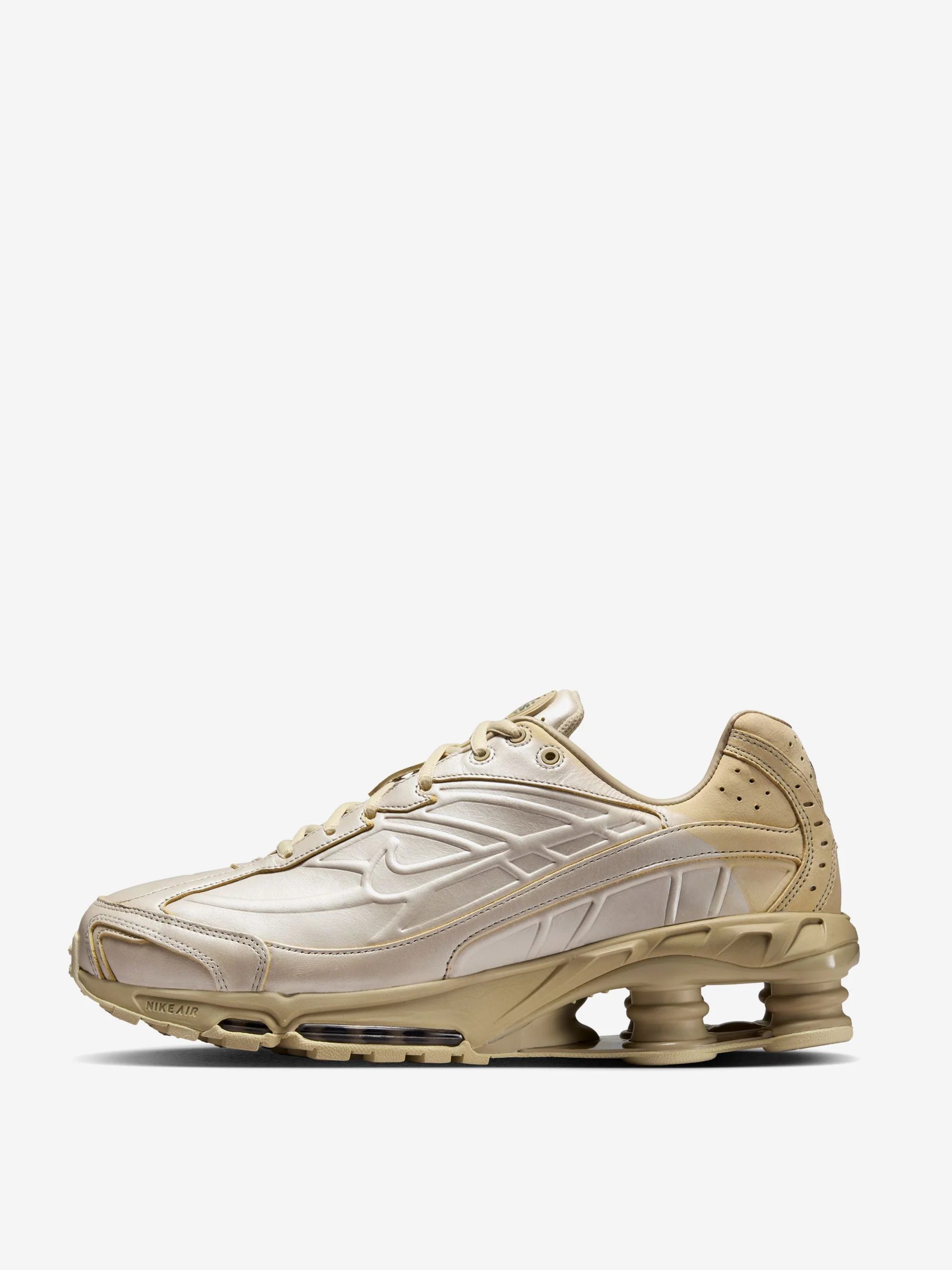 Nike Shox Ride 2 PRM - Metallic Silver/Light Khaki Dessert - Image 3