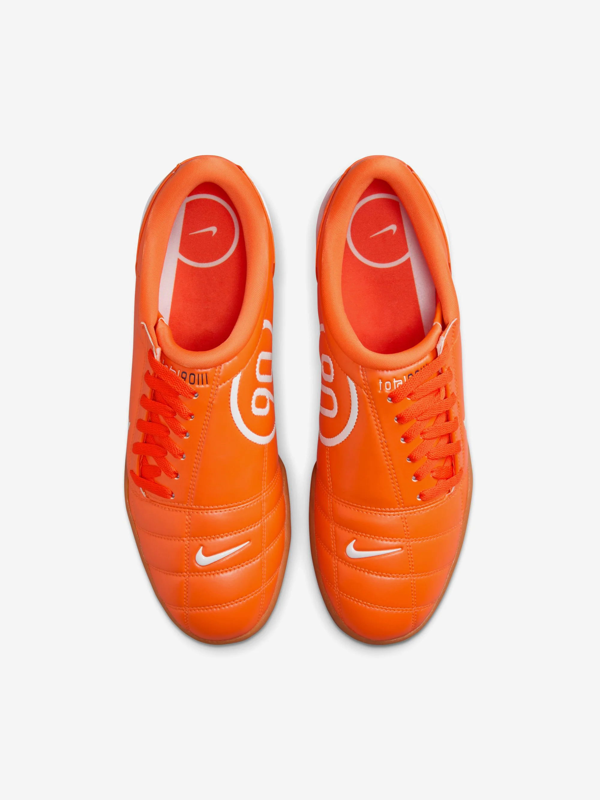 Nike T90 SP - Safety Orange/White-Gum Medium Brown - Image 5