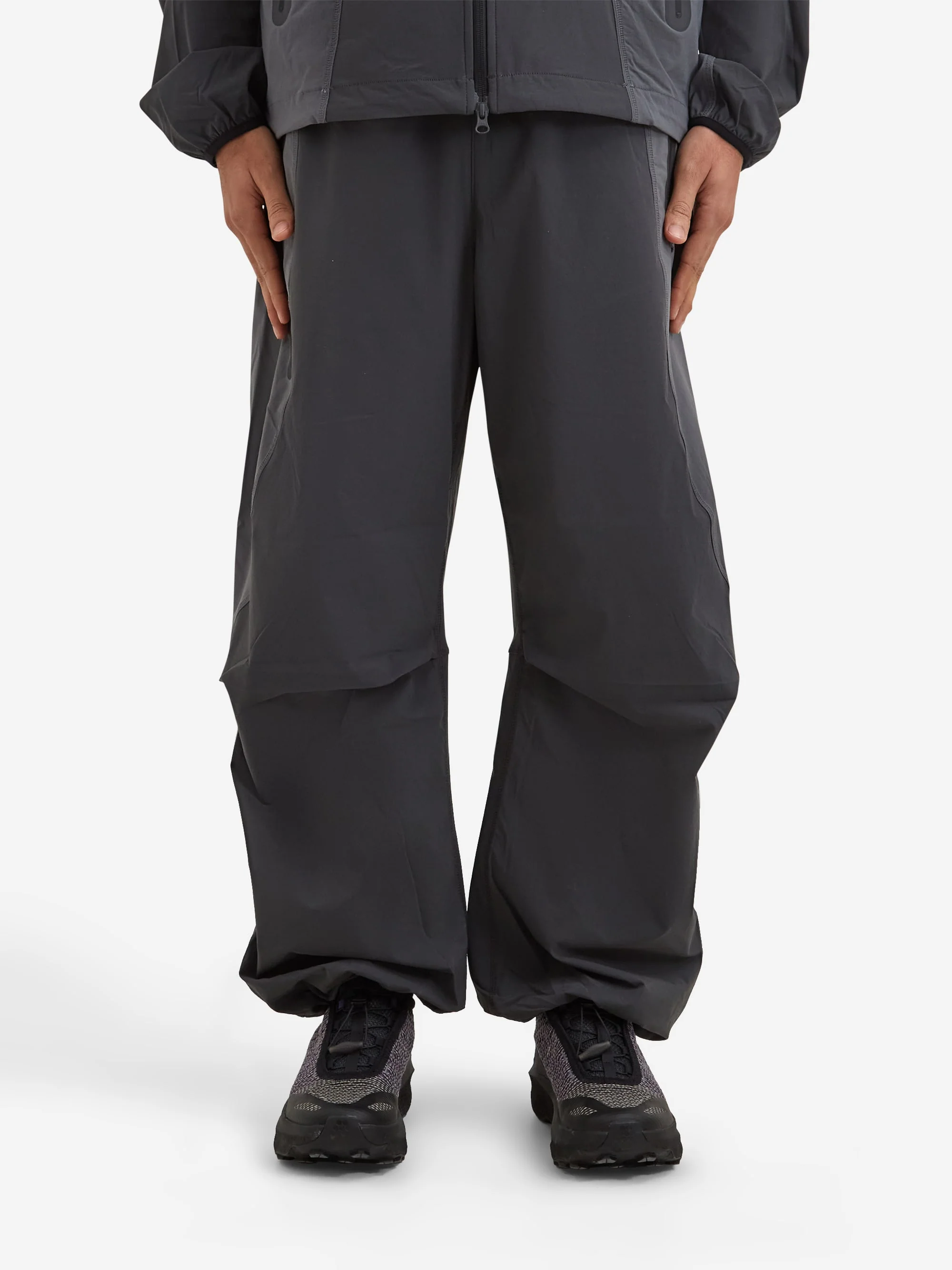Nike Tech Dri-FIT Woven Color-Block Pants - Anthracite/Iron Grey/Black - Image 2