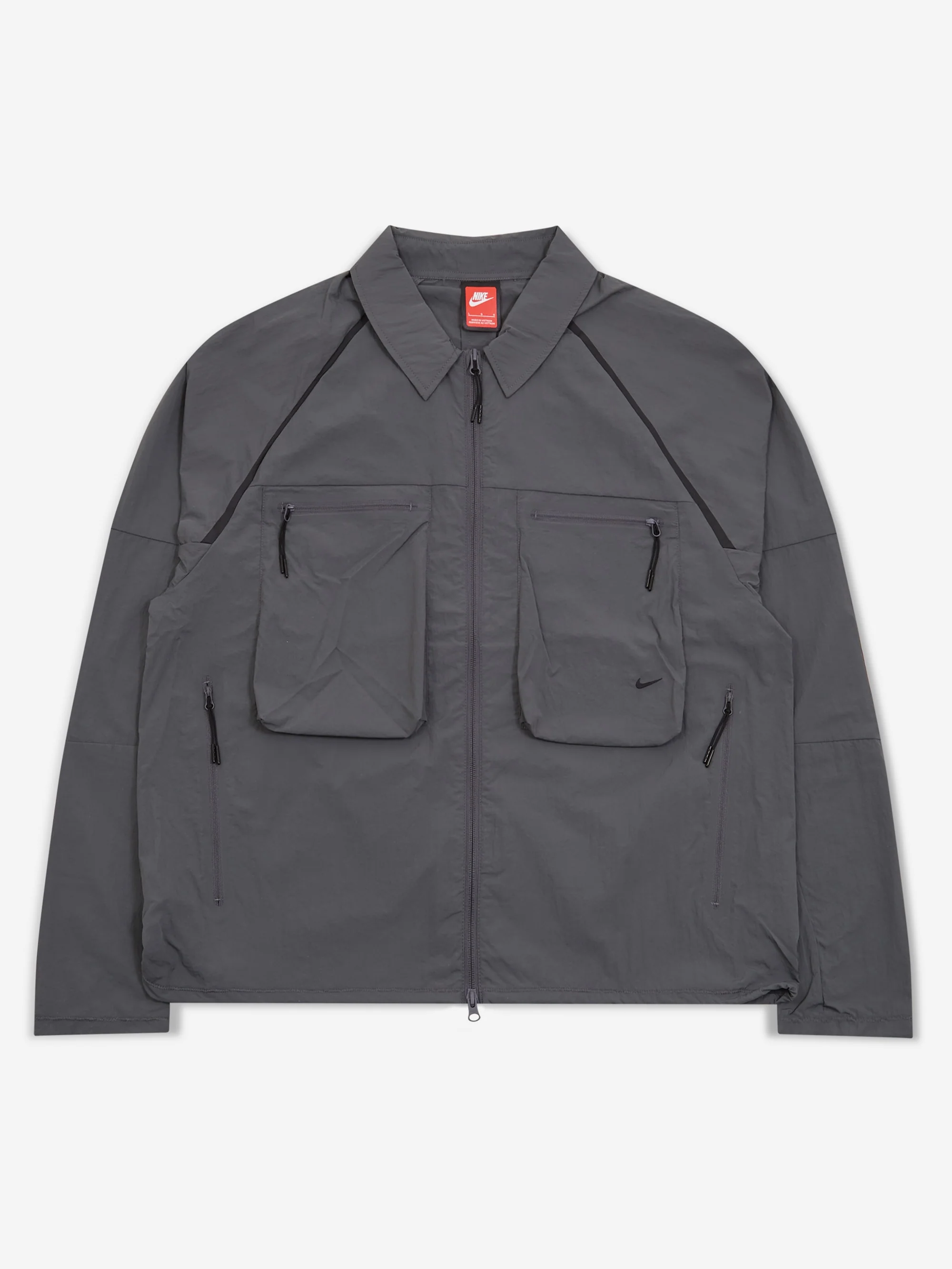 Nike Tech Ergonomic Utility Shirt Long Sleeve - Iron Grey/Black