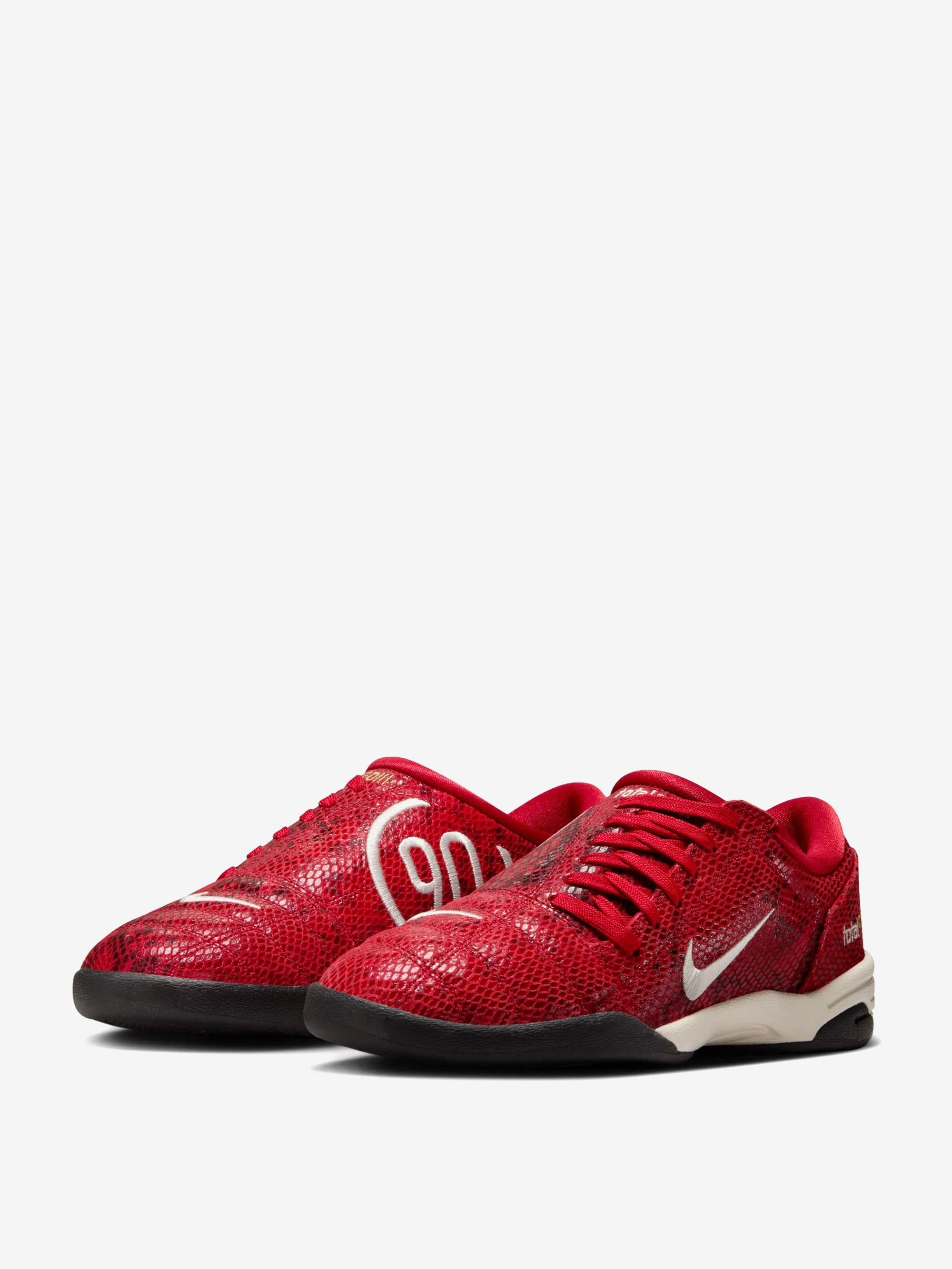 Nike W T90 SE - Fire Red/Pale Ivory-Pale Ivory-Black - Image 2