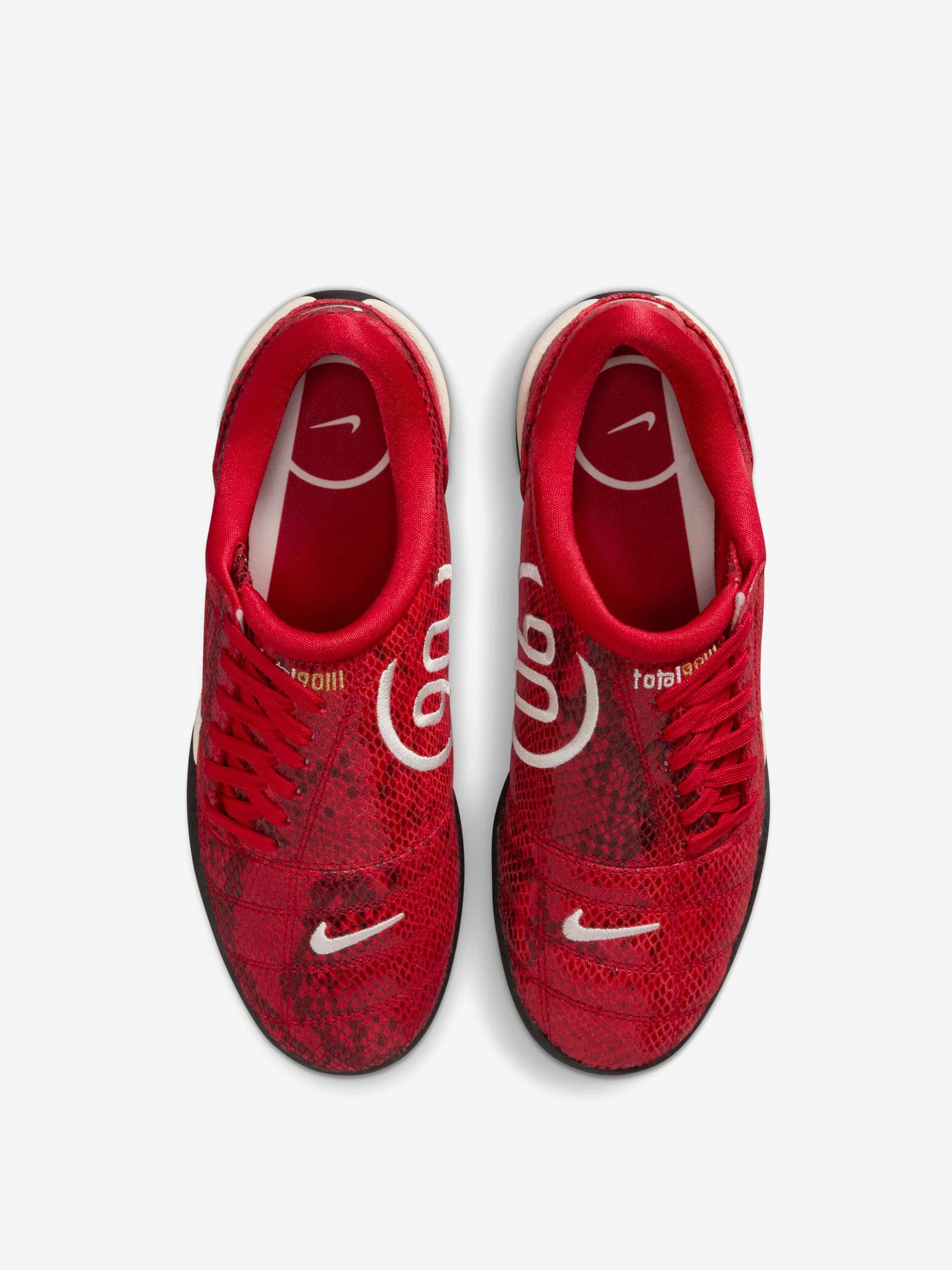 Nike W T90 SE - Fire Red/Pale Ivory-Pale Ivory-Black - Image 5