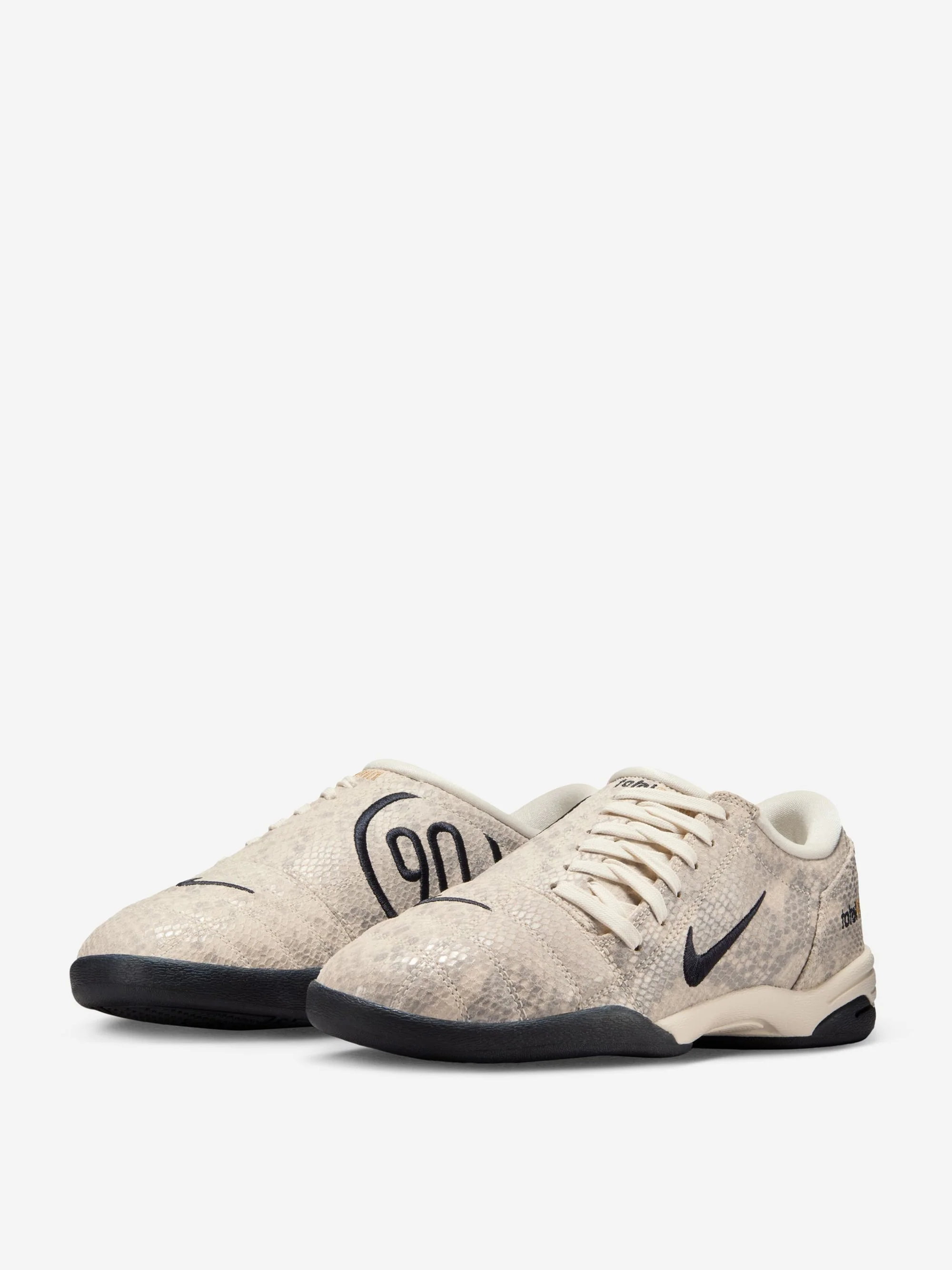 Nike W T90 SE - Pale Ivory/Black-Pale Ivory-Black - Image 2