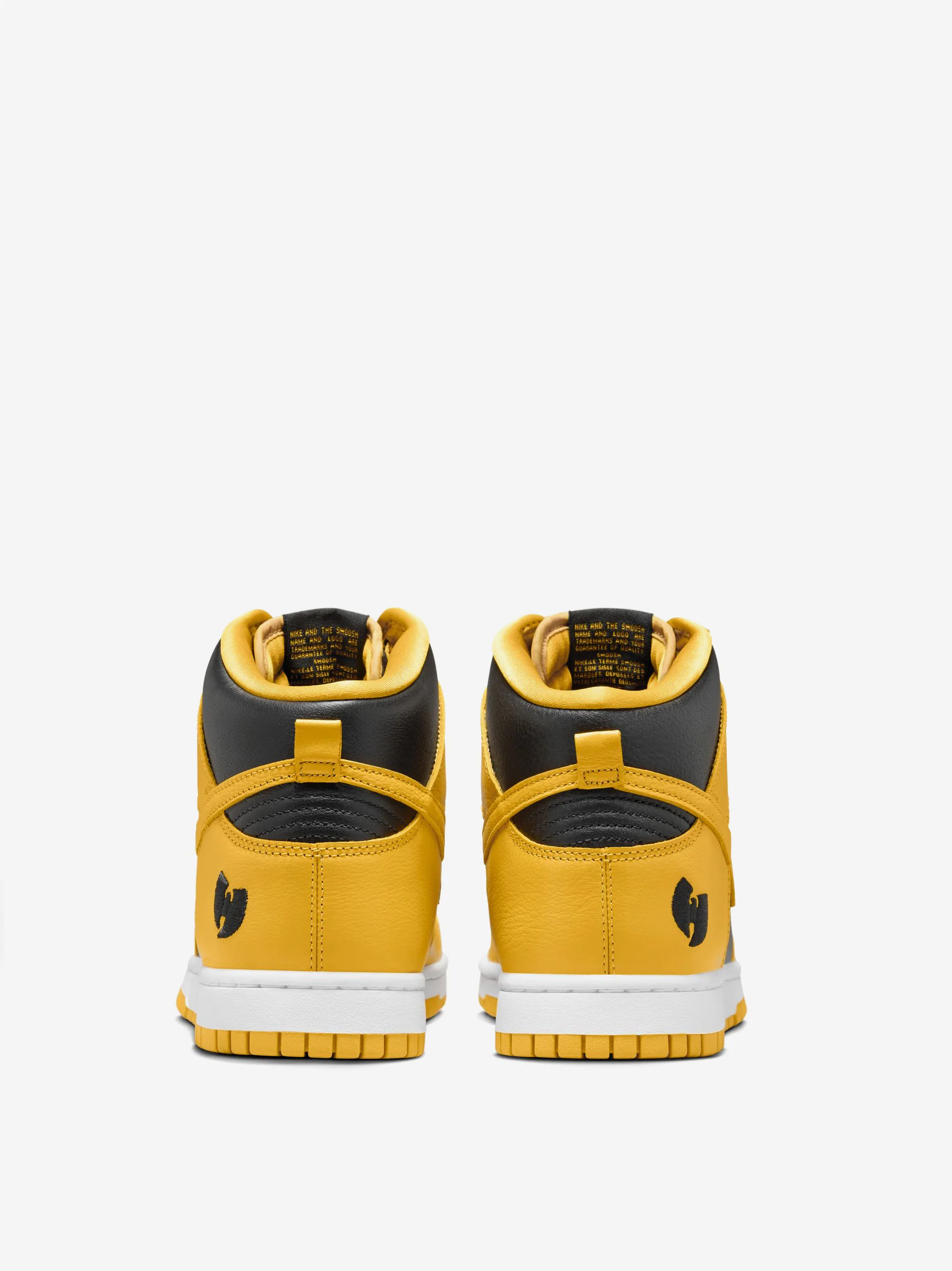 Nike Wu-Tang x Dunk High Retro Premium - Black/Pollen-White - Image 3