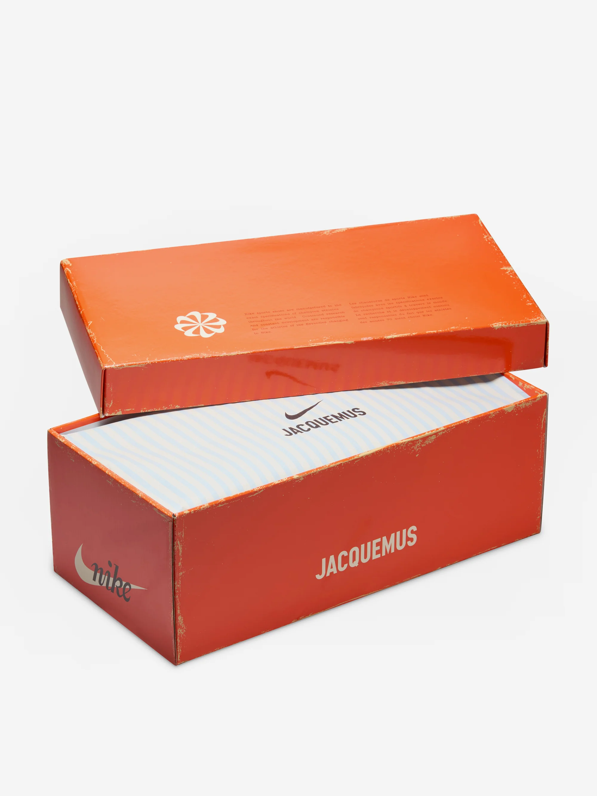 Nike x JACQUEMUS Moon Shoe SP W - UNIV RED/CASHMERE-BICYCLE YELLOW-GUM LT BROWN-STORMBLUE-HYDROGEN BLUE - Image 6
