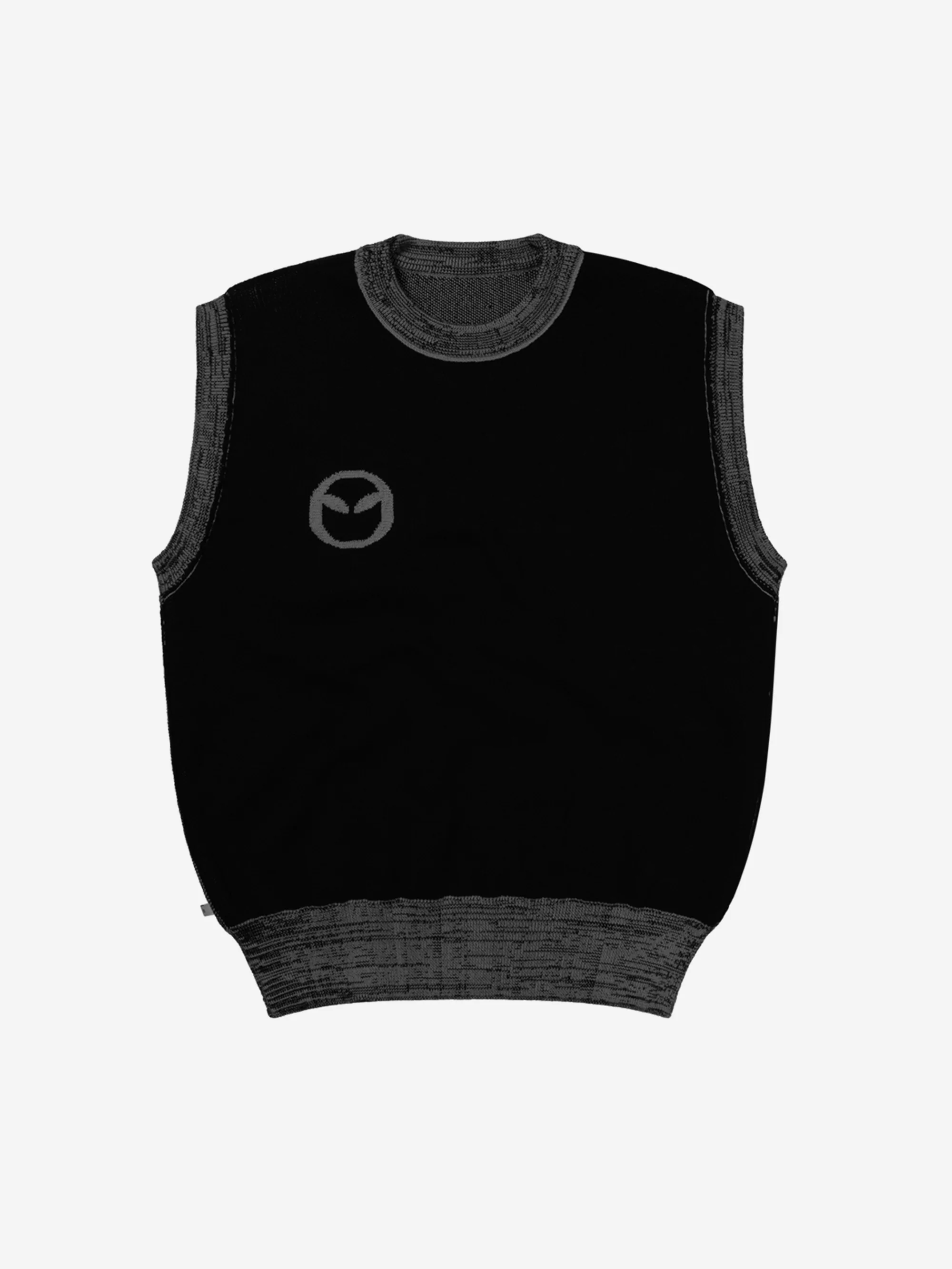 No Problemo Alien-O Reversible Cotton Vest - Black - Image 3