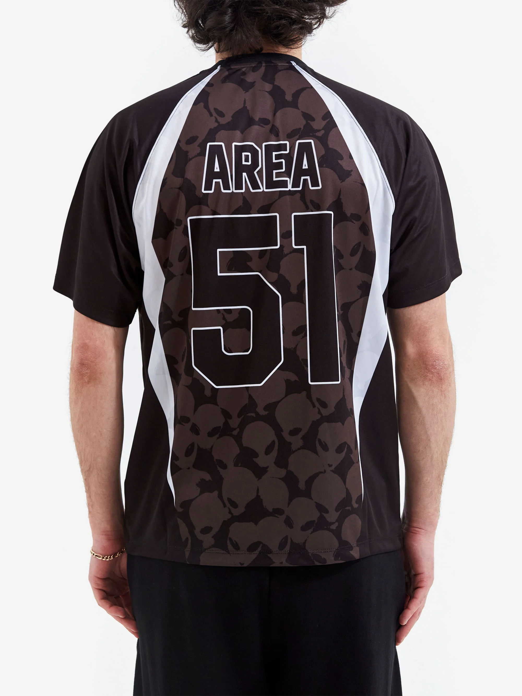 No Problemo Area 51 Football Shirt - Black - Image 6