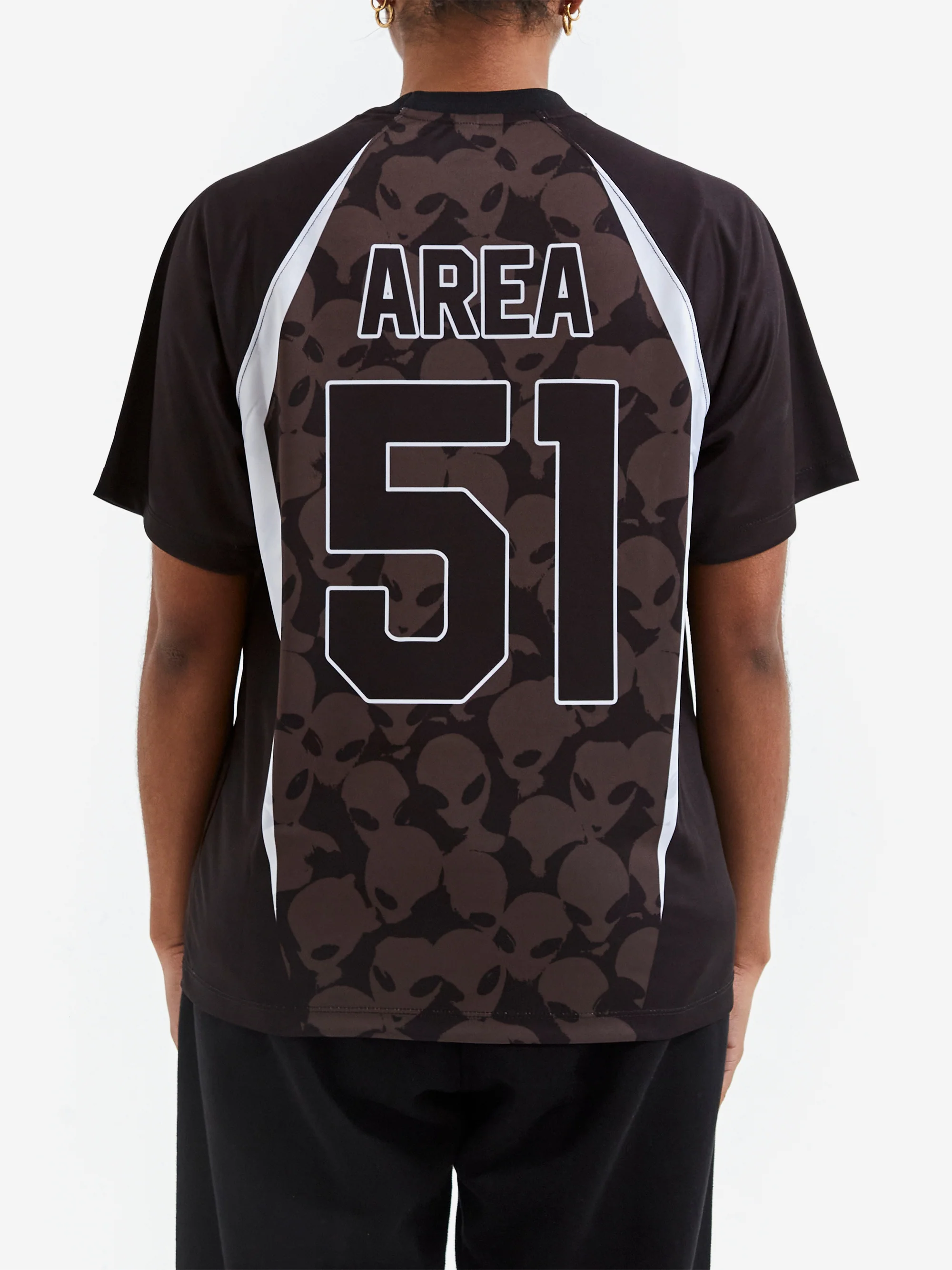 No Problemo Area 51 Football Shirt W - Black - Image 3