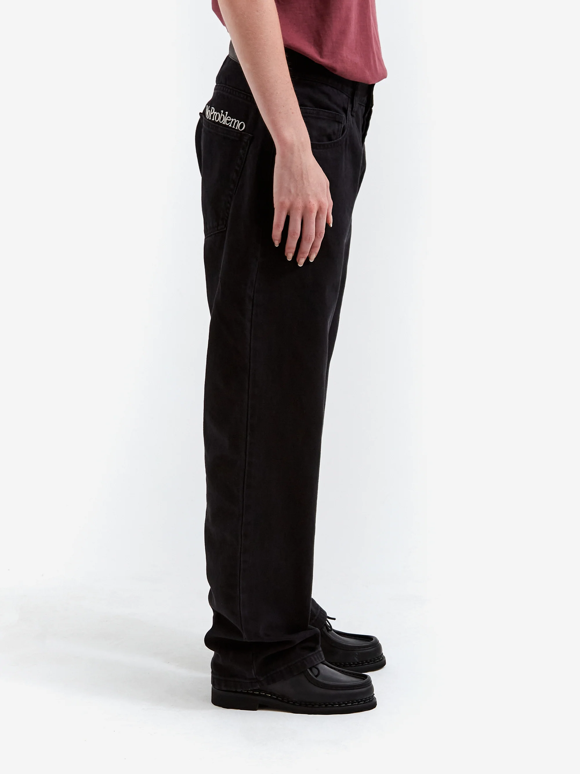 No Problemo Bagi Jean W - Black - Image 2