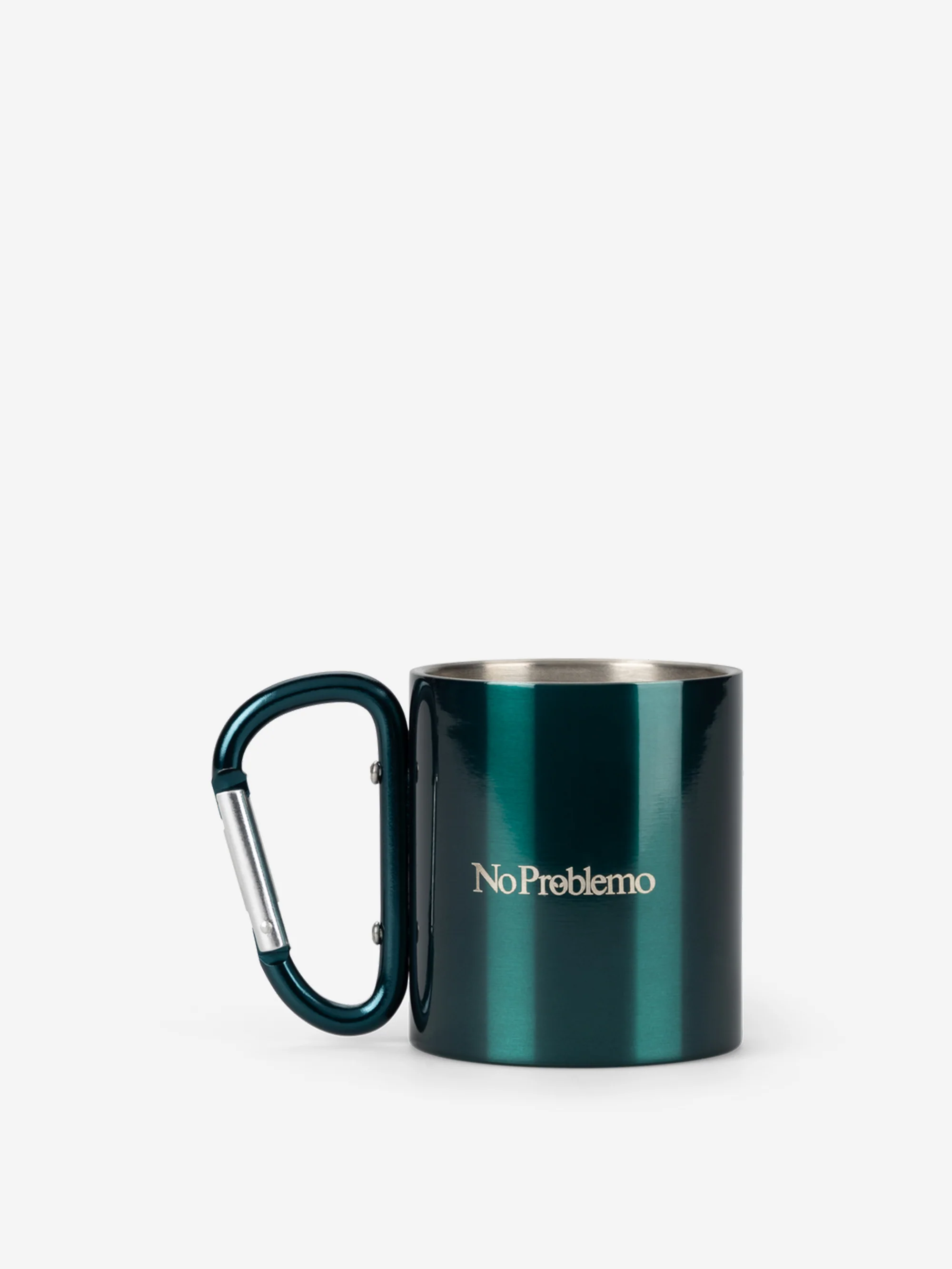 No Problemo Carabiner Mug - Green - Image 2