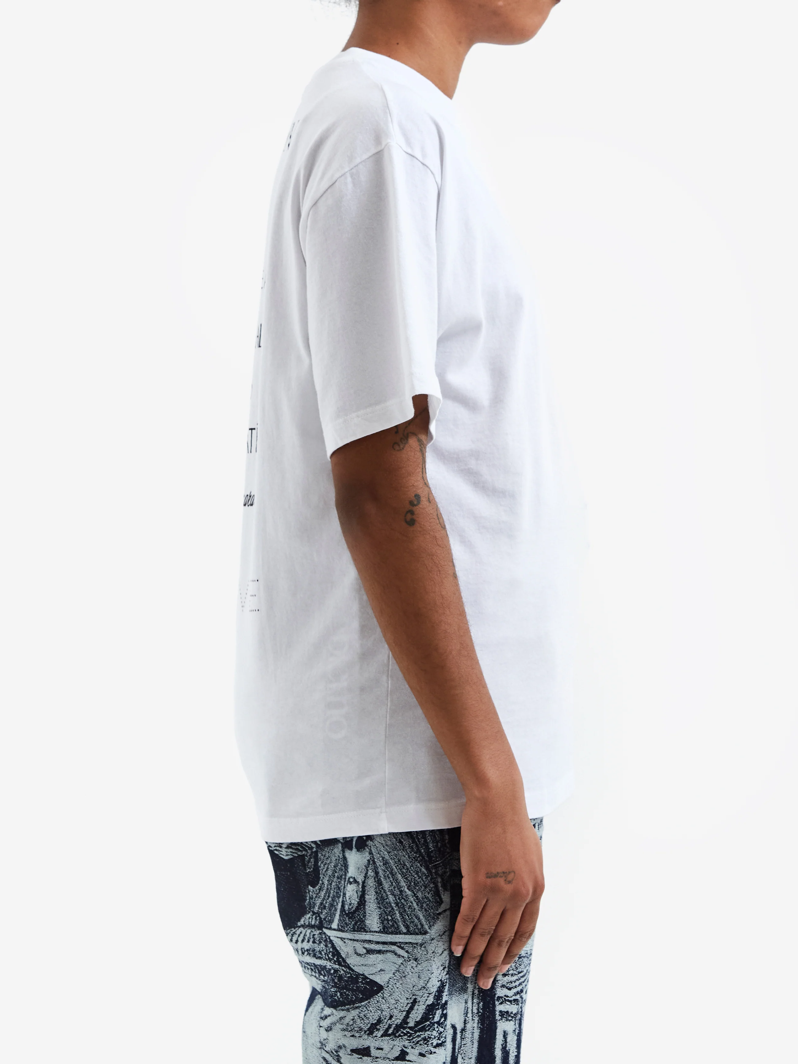 No Problemo Eau De Problemo SS Tee - White - Image 2
