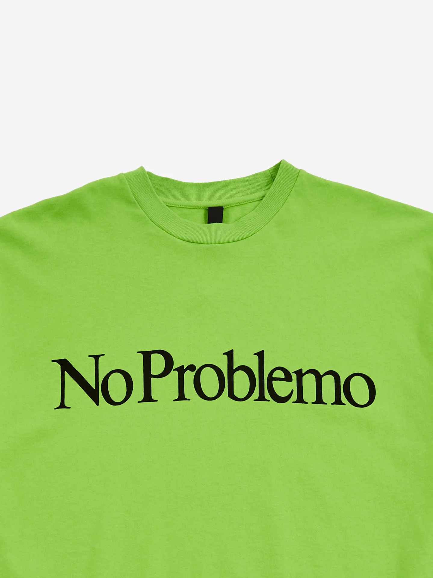 No Problemo Fluoro No Problemo Short Sleeve T-Shirt - Green - Image 3