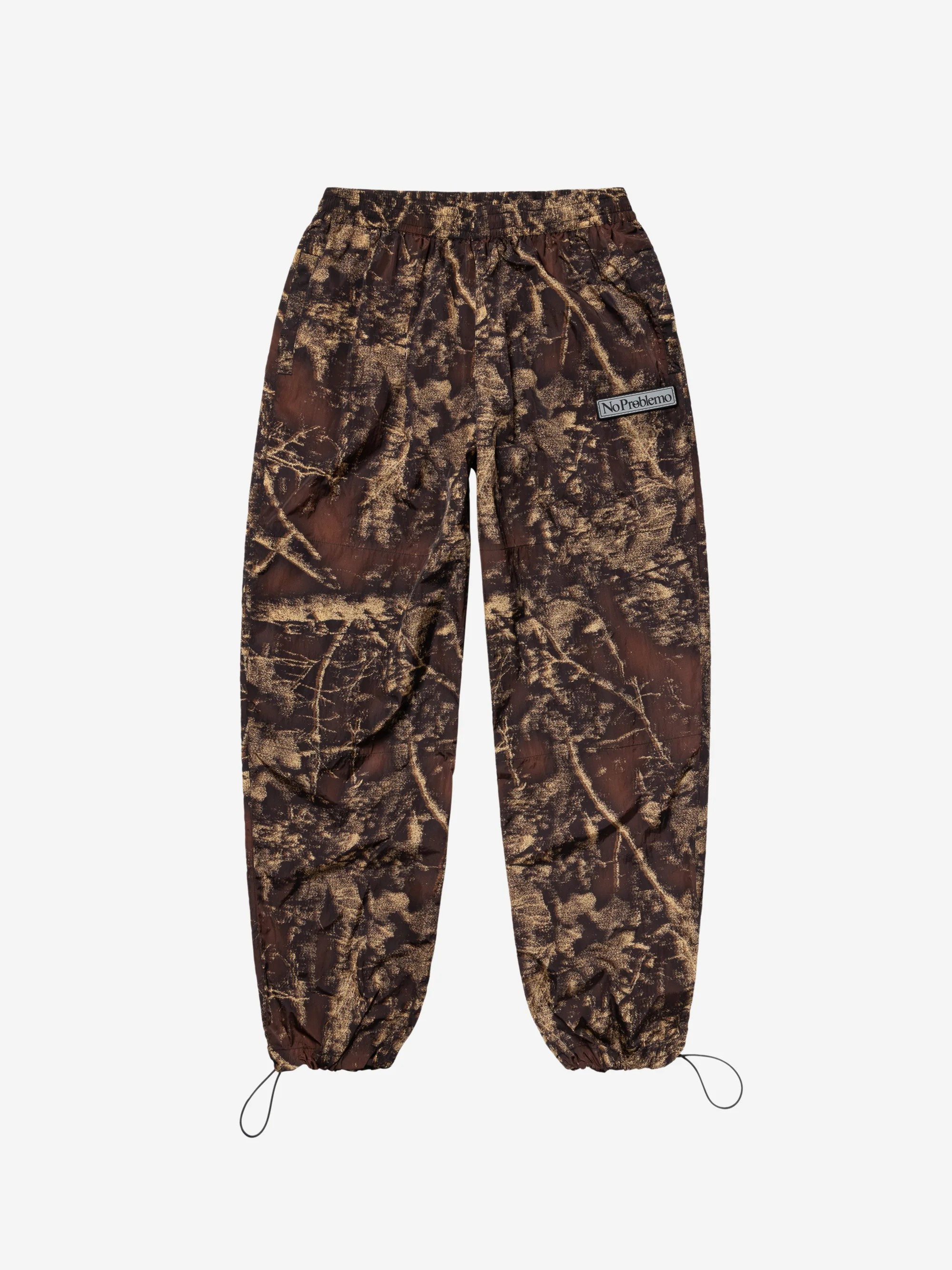 No Problemo Forest Glitch Nylon Pant - Camo