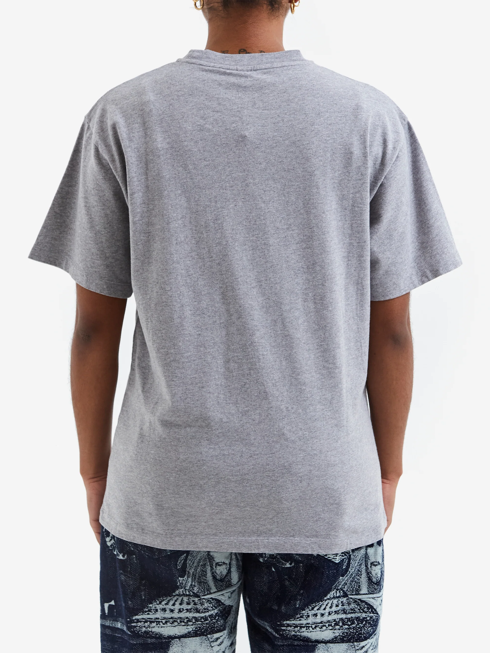 No Problemo I Heart SS Tee - Grey Marl - Image 3