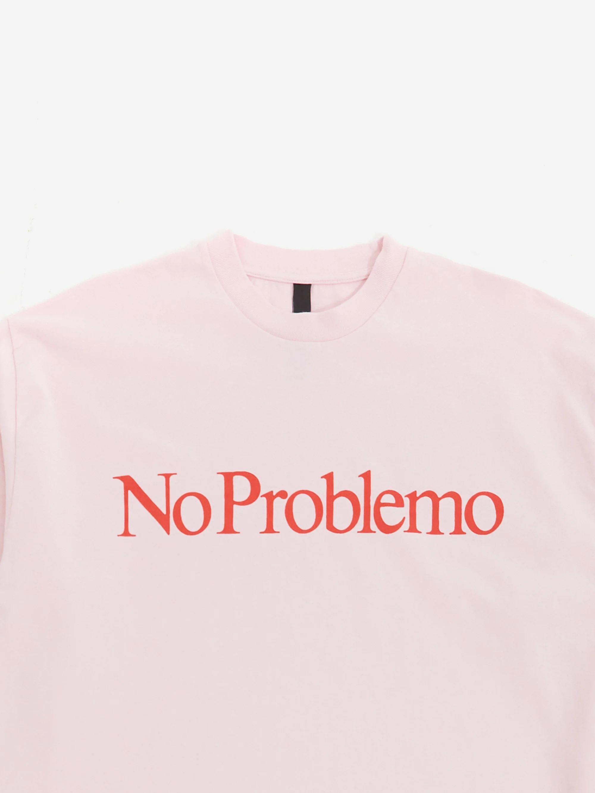 No Problemo LS Tee - Pale Pink - Image 3