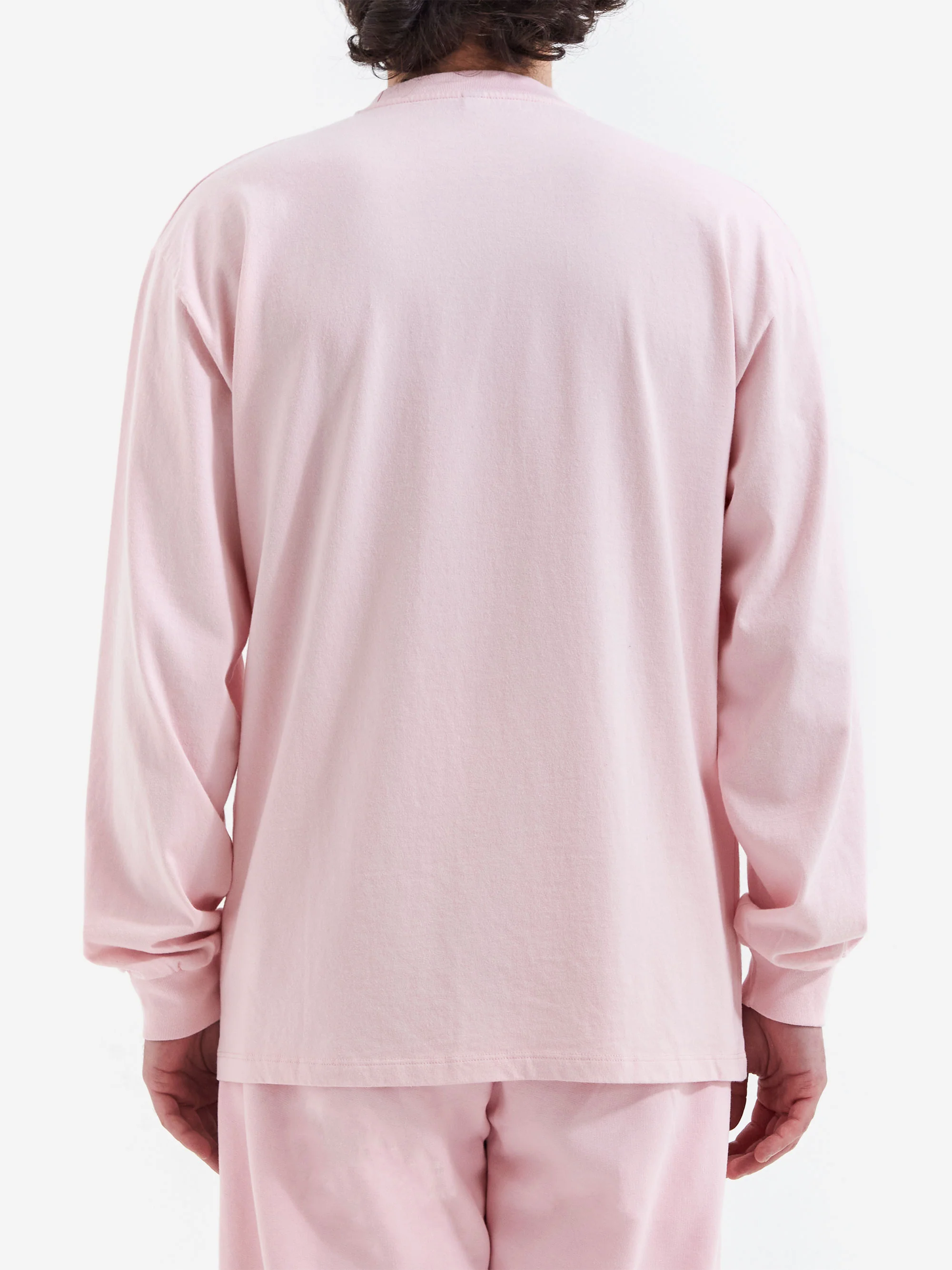 No Problemo LS Tee - Pale Pink - Image 5