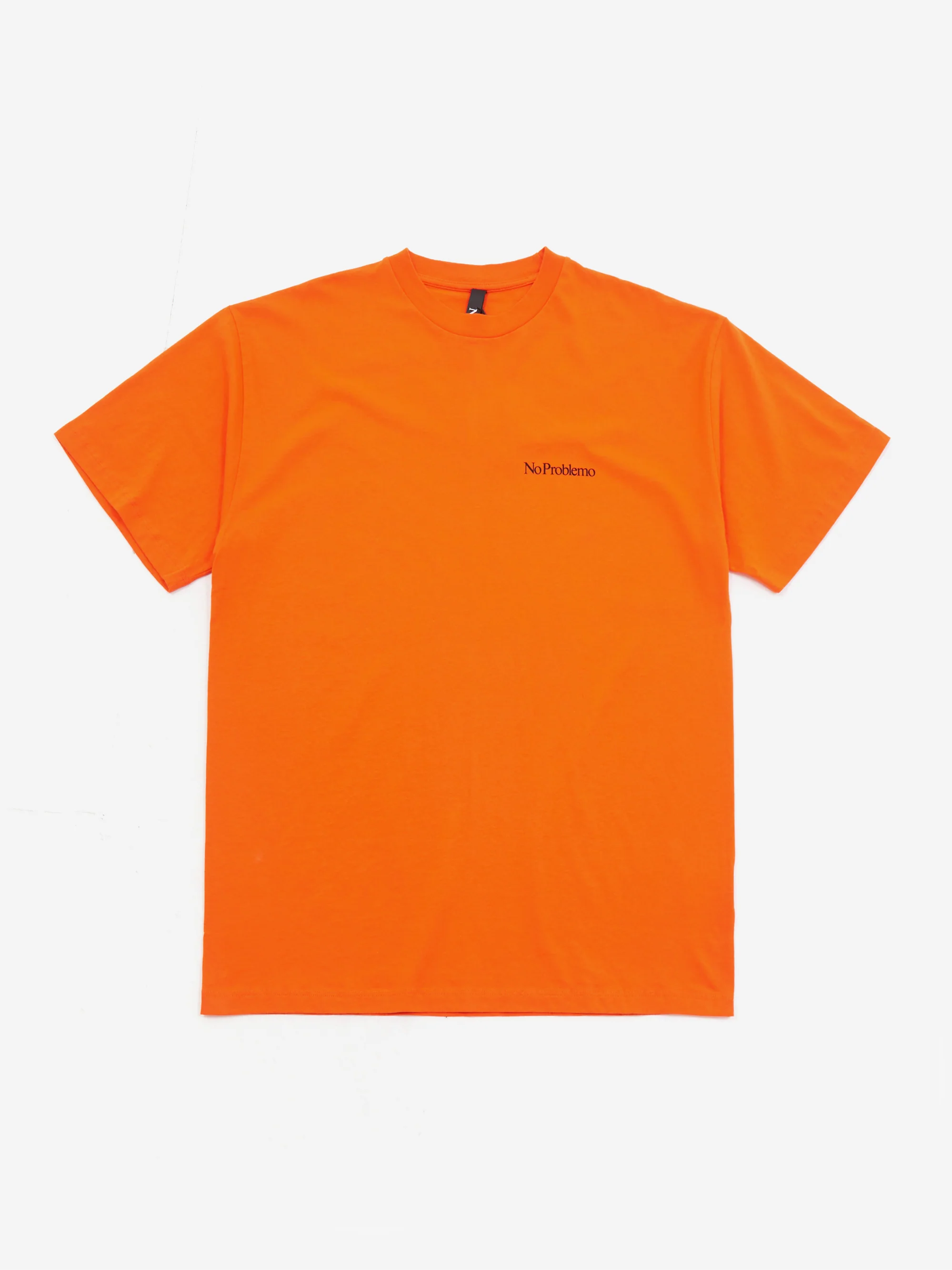 No Problemo Mini Problemo Short Sleeve T Shirt - Orange