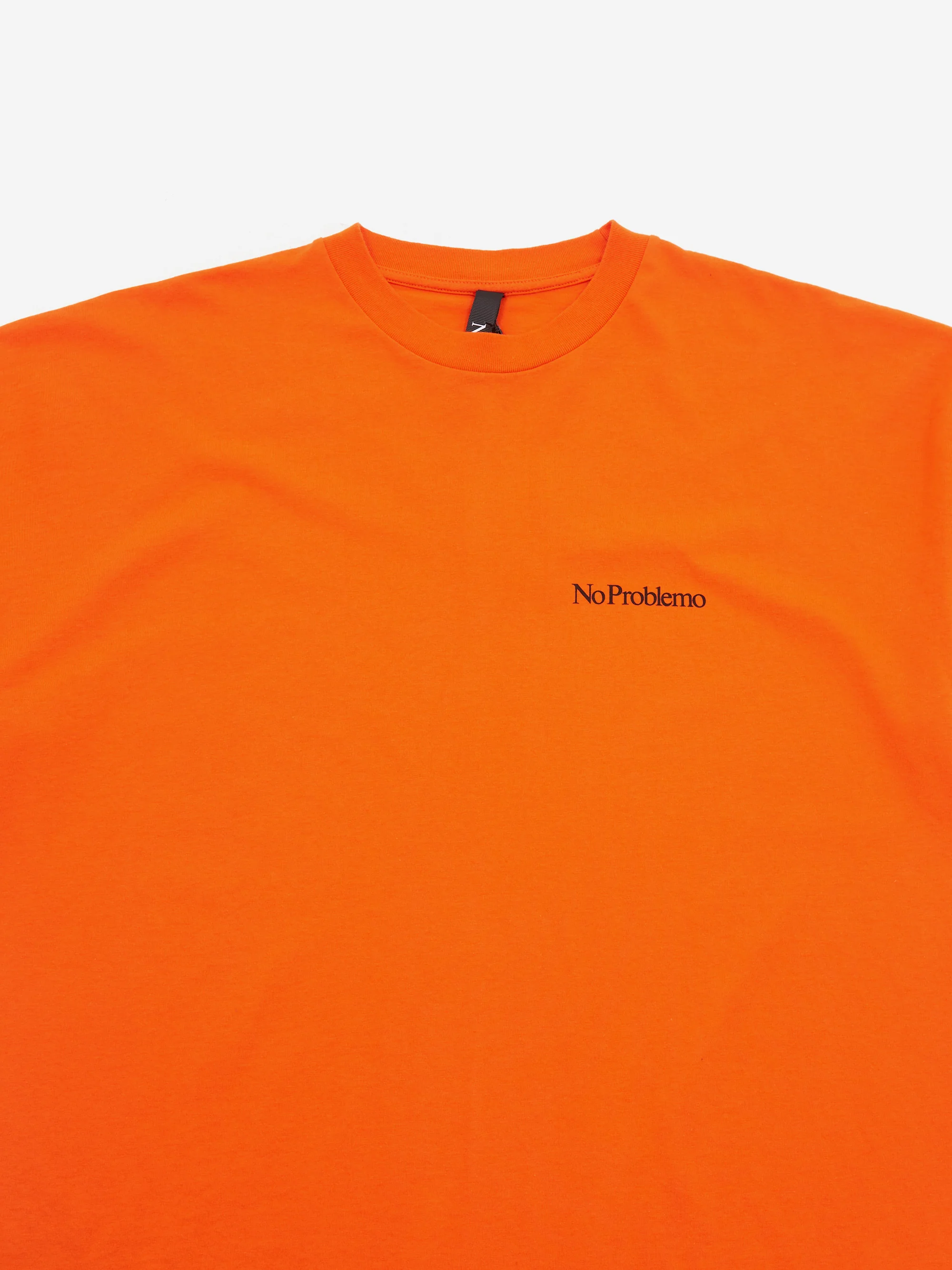 No Problemo Mini Problemo Short Sleeve T Shirt - Orange - Image 3