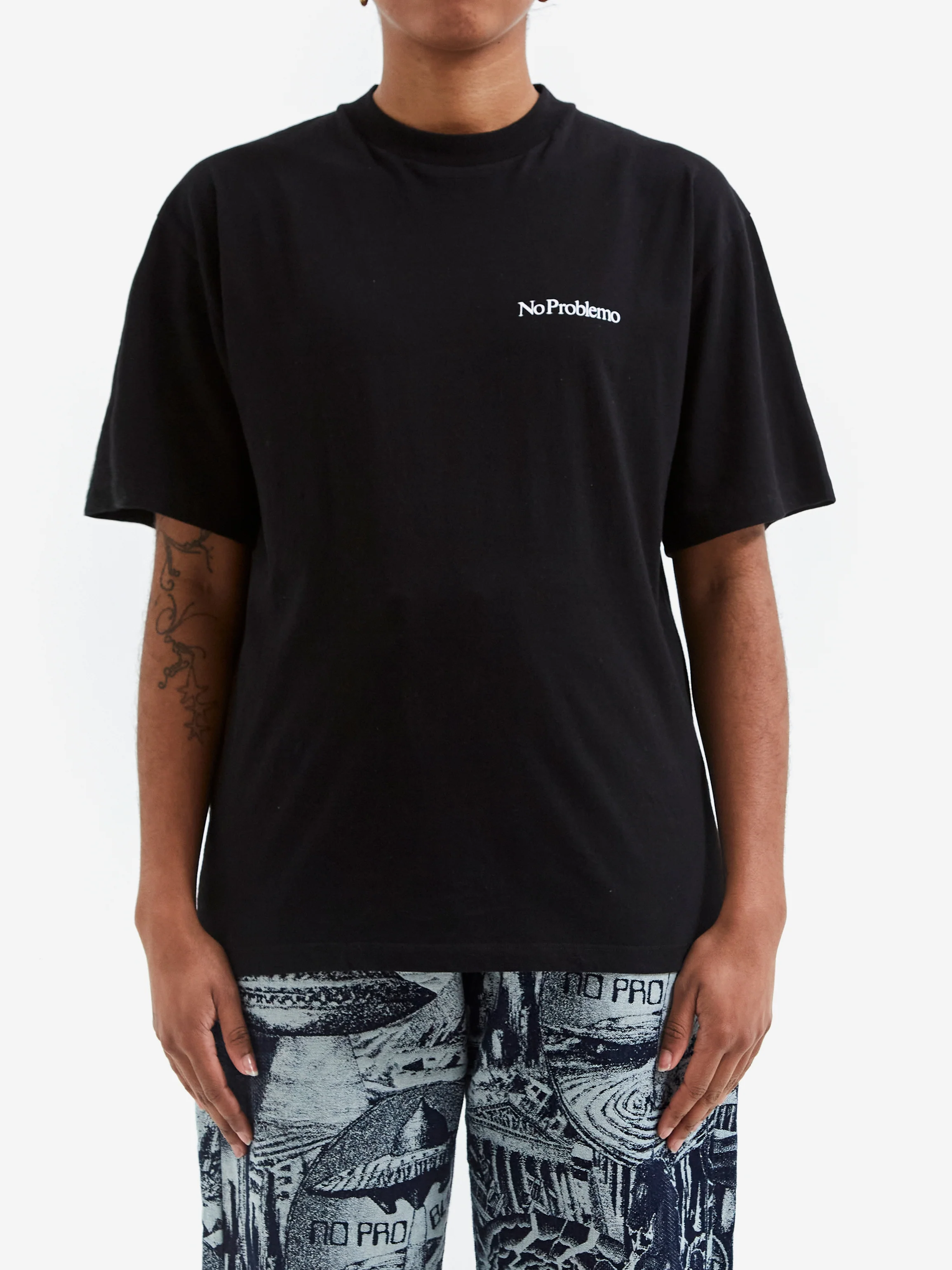 No Problemo Mini Problemo Short Sleeve T-Shirt W - Black