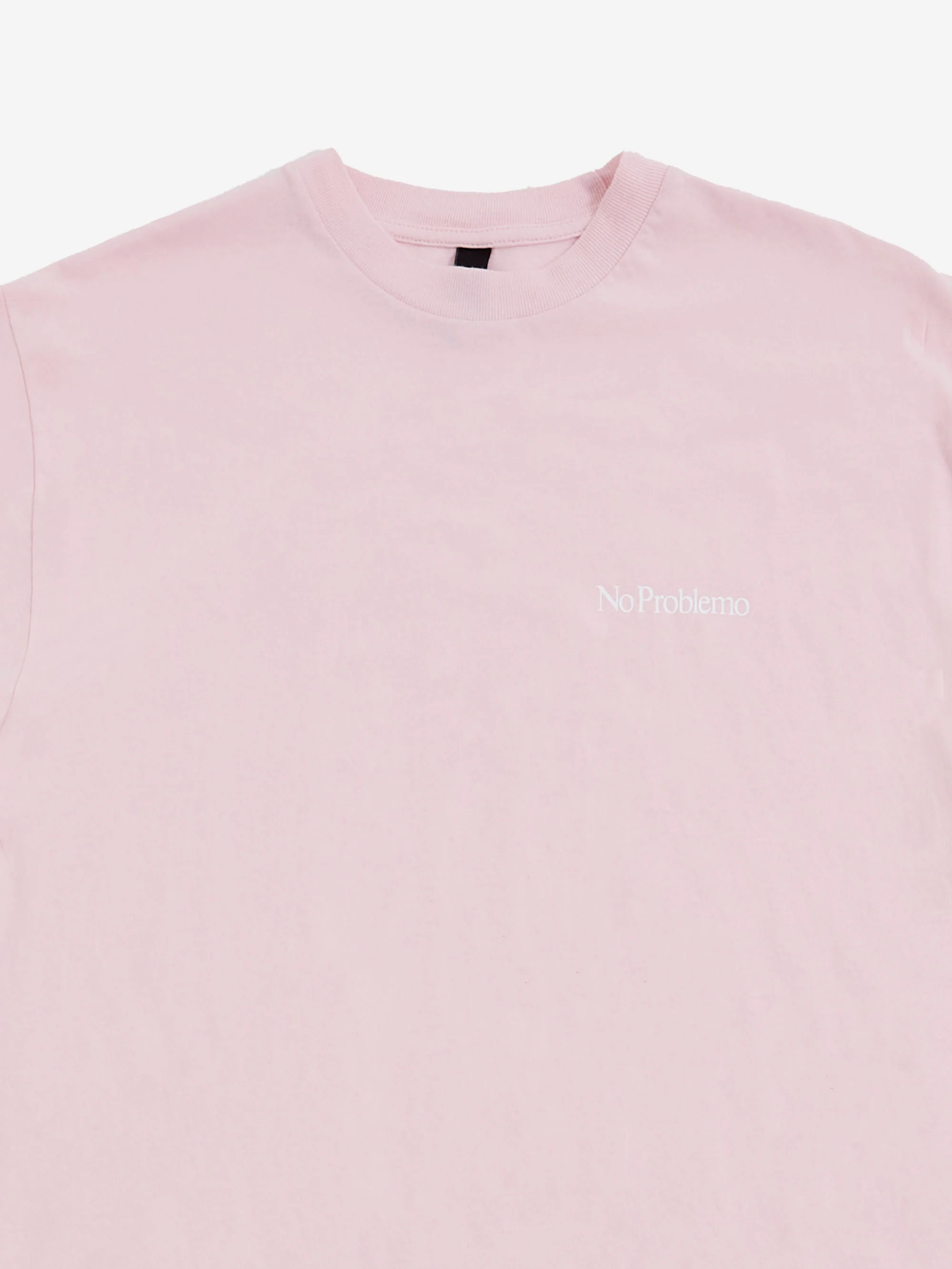 No Problemo Mini Problemo SS Tee - Pale Pink - Image 3