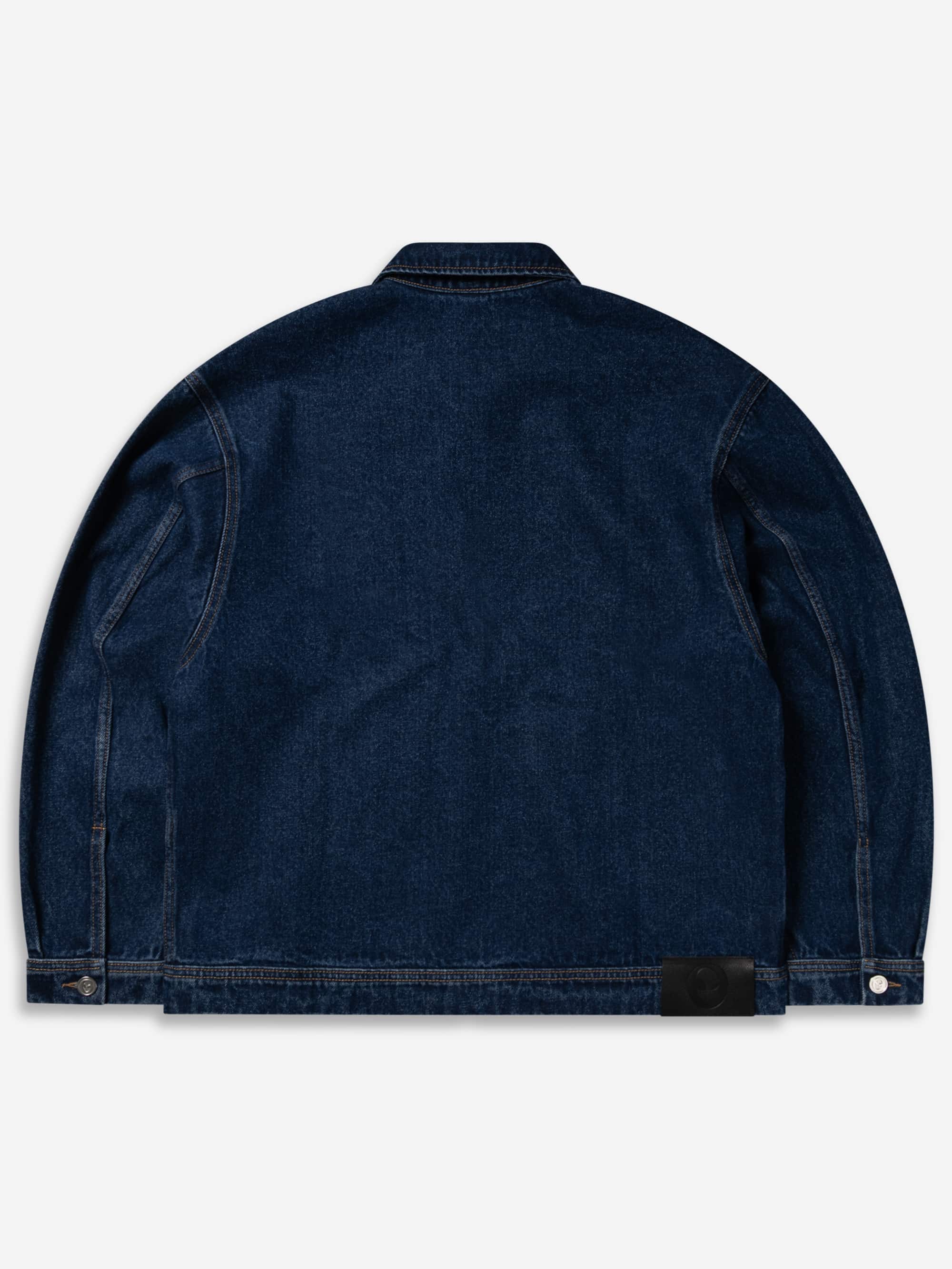 No Problemo Nayoko Heavyweight Denim Jacket - Blue - Image 2