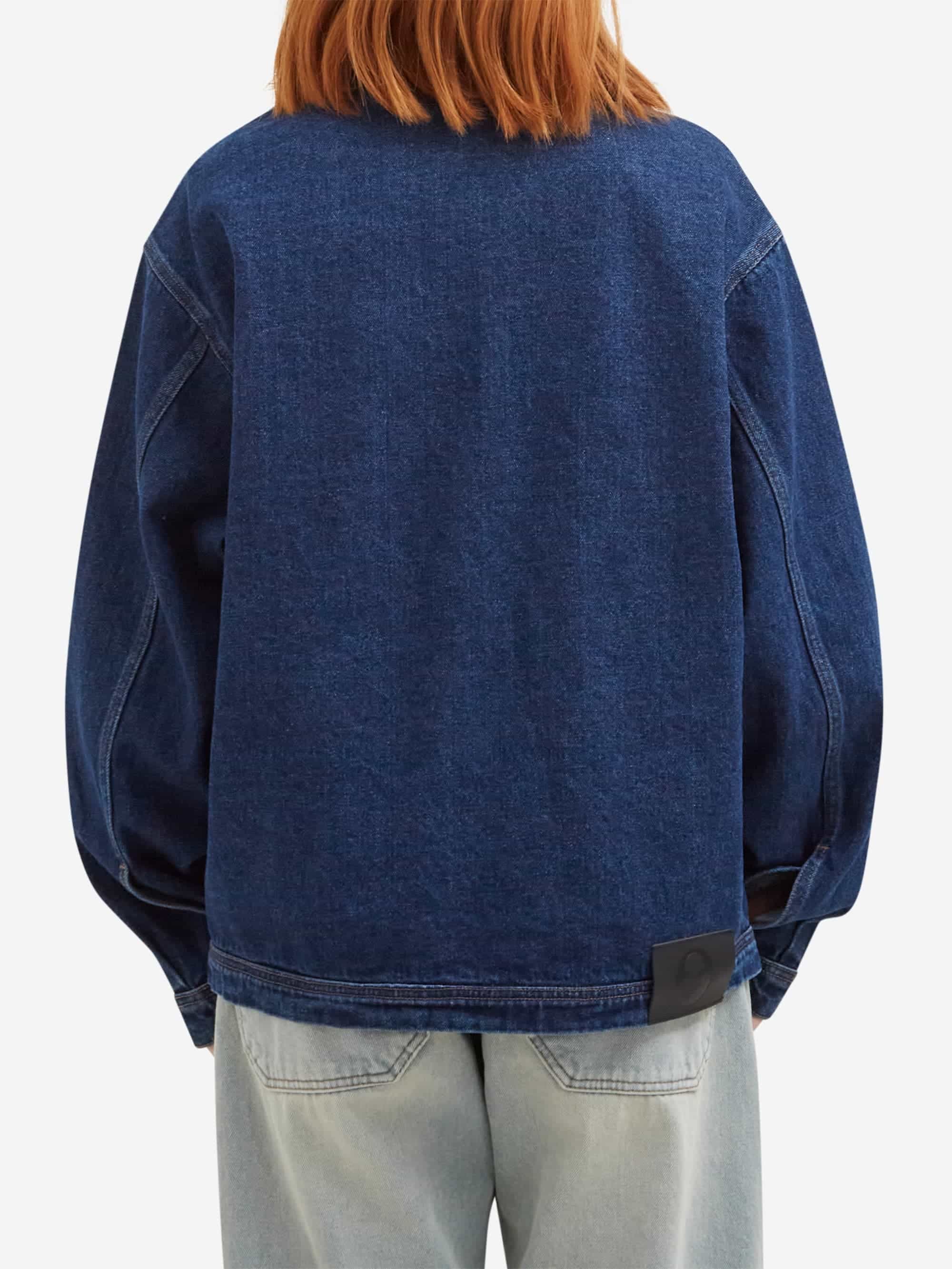 No Problemo Nayoko Heavyweight Denim Jacket W - Blue - Image 4