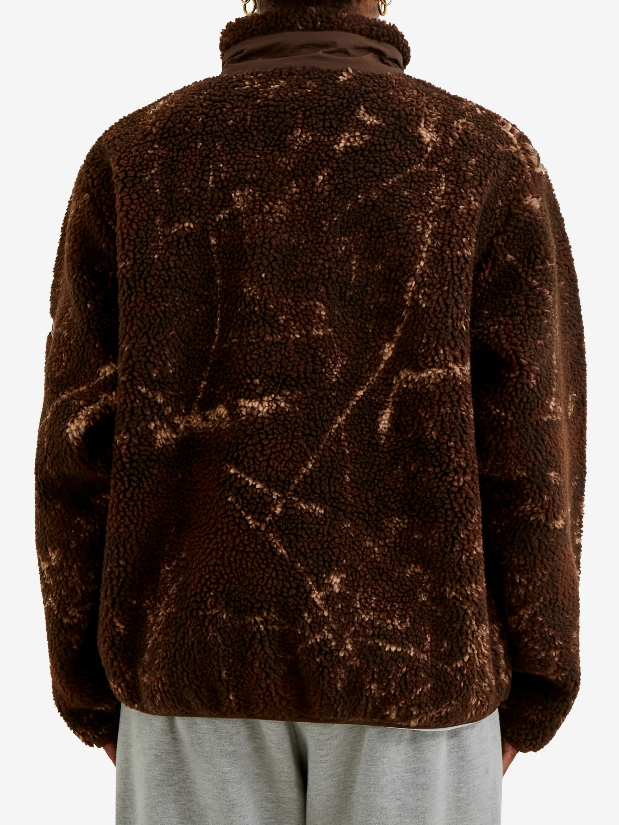 No Problemo NP Forest Heavy Fleece Jacket W - Camo - Image 4