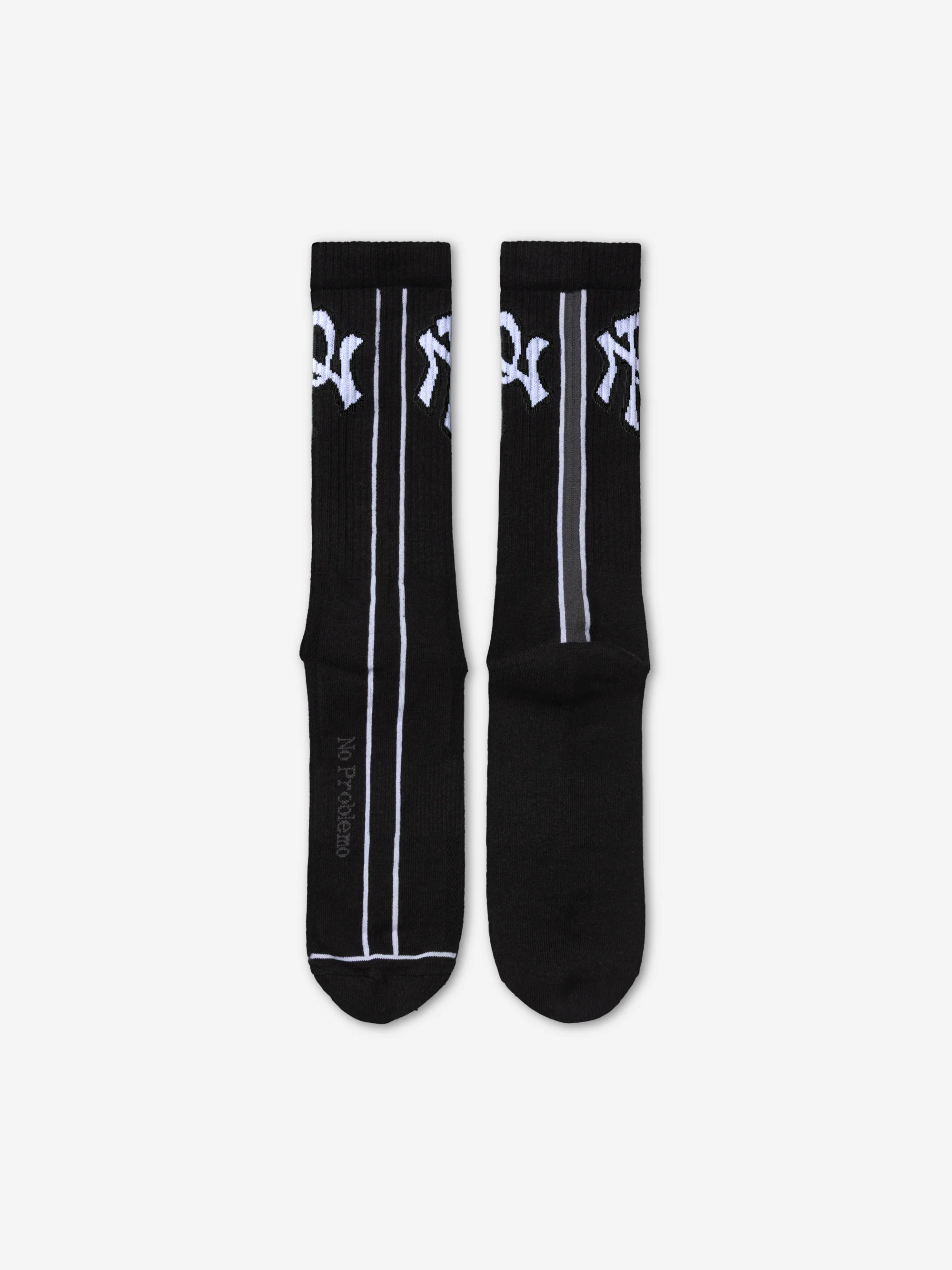 No Problemo NYP Sock - Charcoal - Image 3